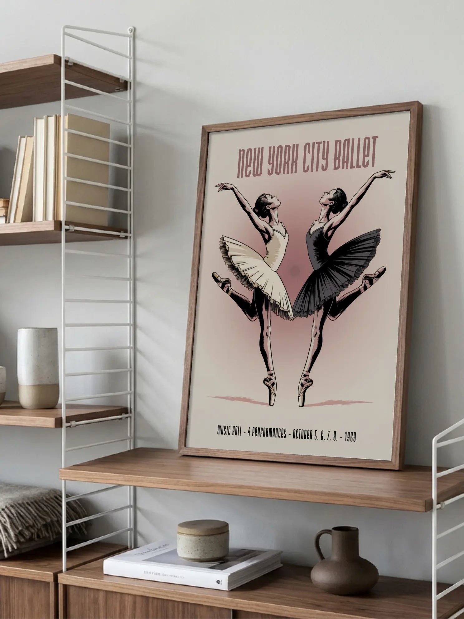 New York City Ballet Poster