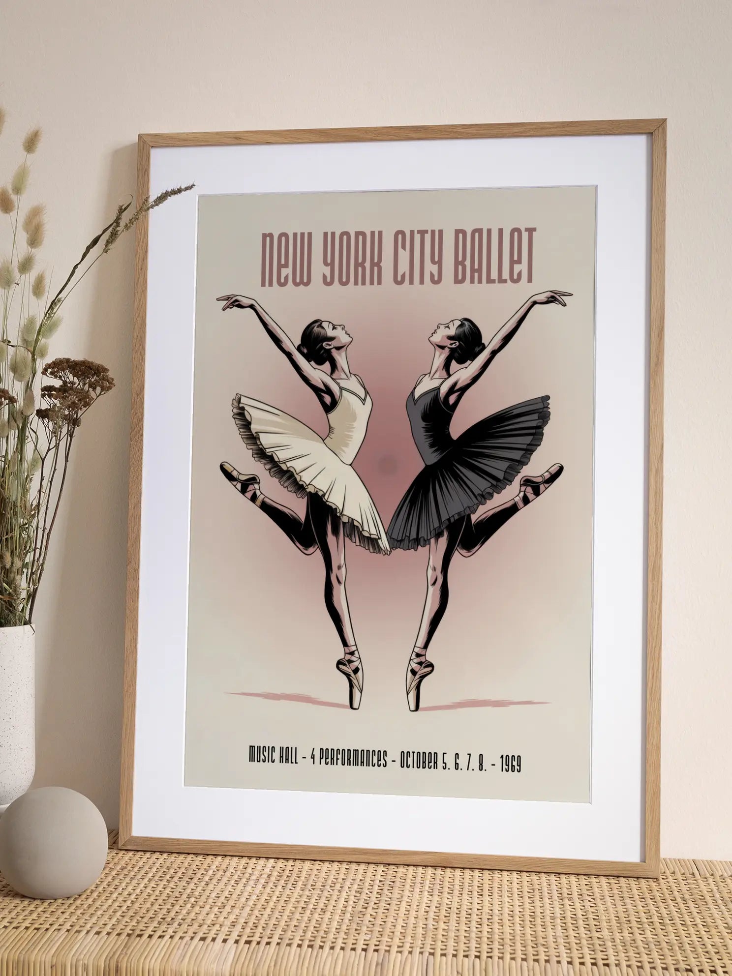 New York City Ballet Poster