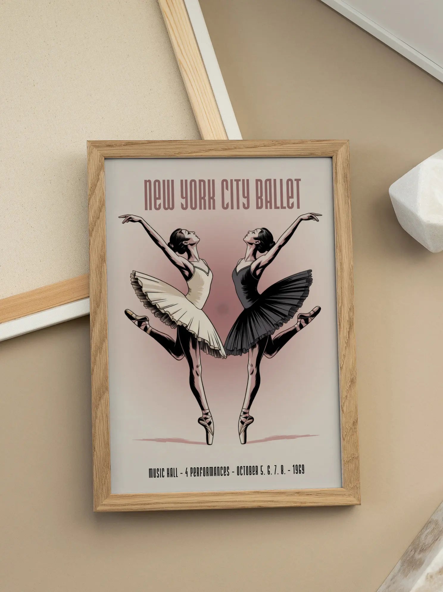 New York City Ballet Poster