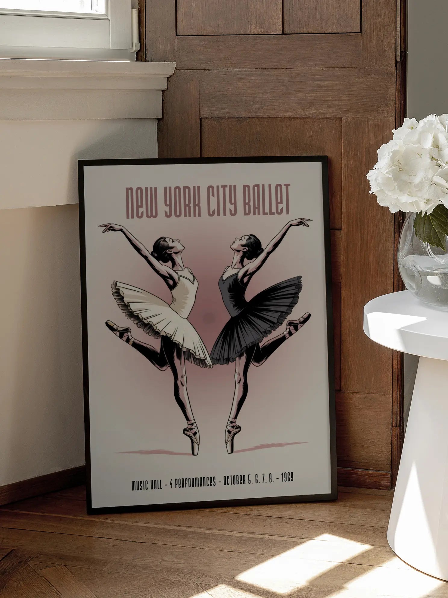 New York City Ballet Poster