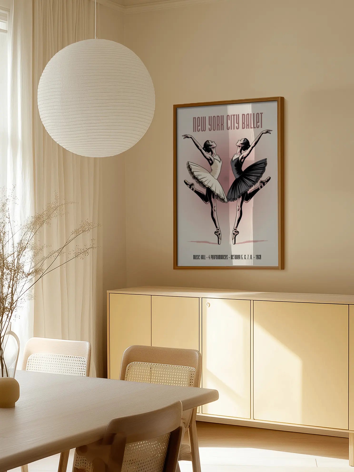 New York City Ballet Poster