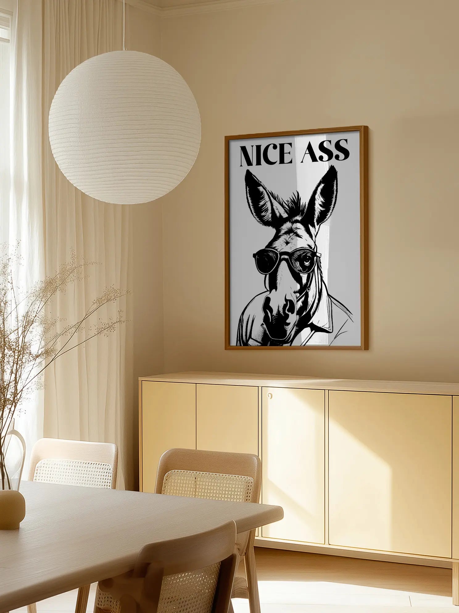 Nice Ass Sunglasses Poster