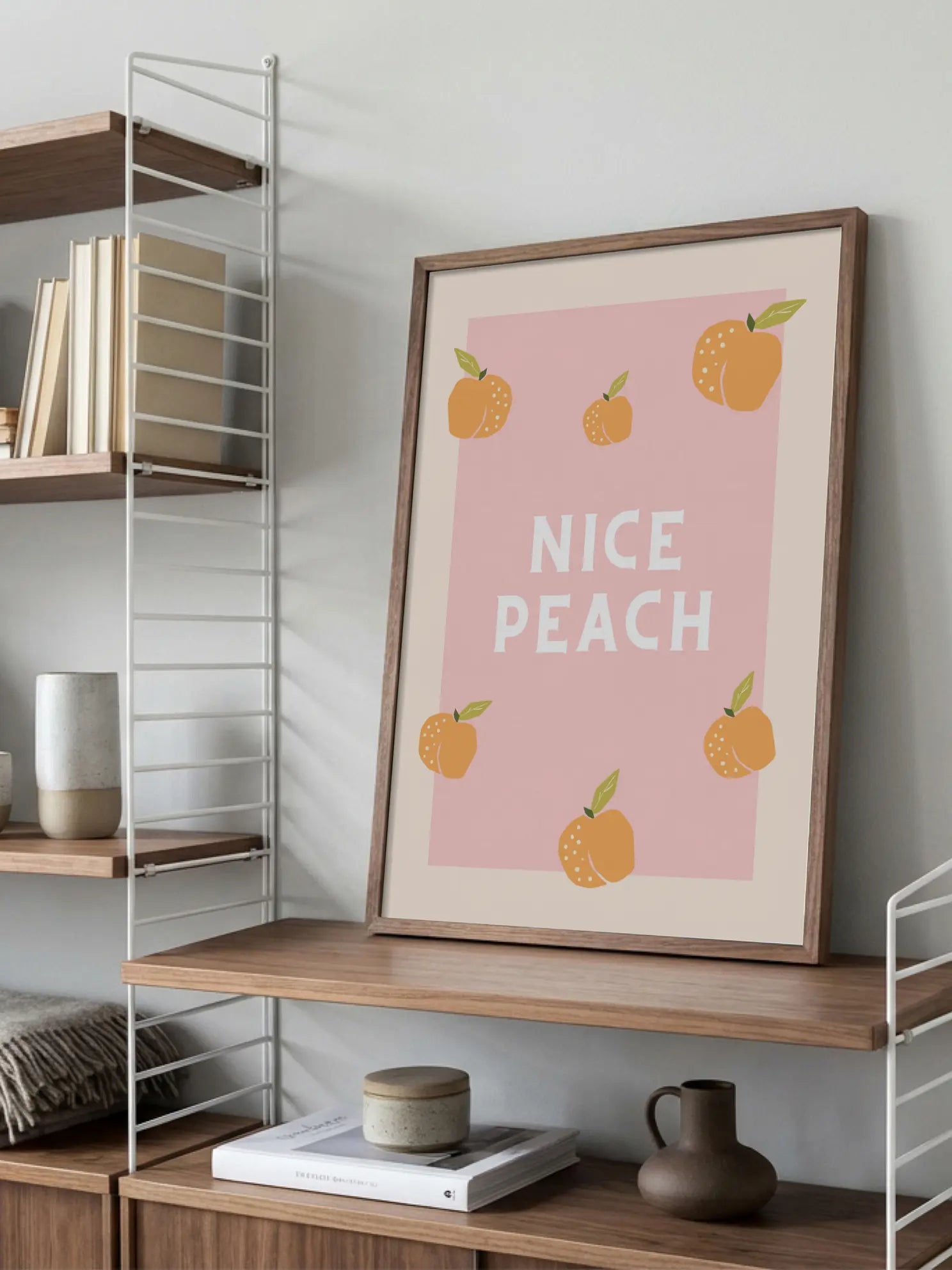 Nice Peach Poster