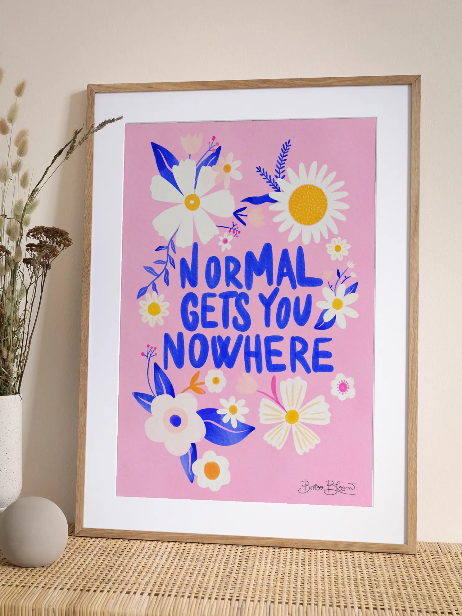 Normal Gets You Nowhere Poster