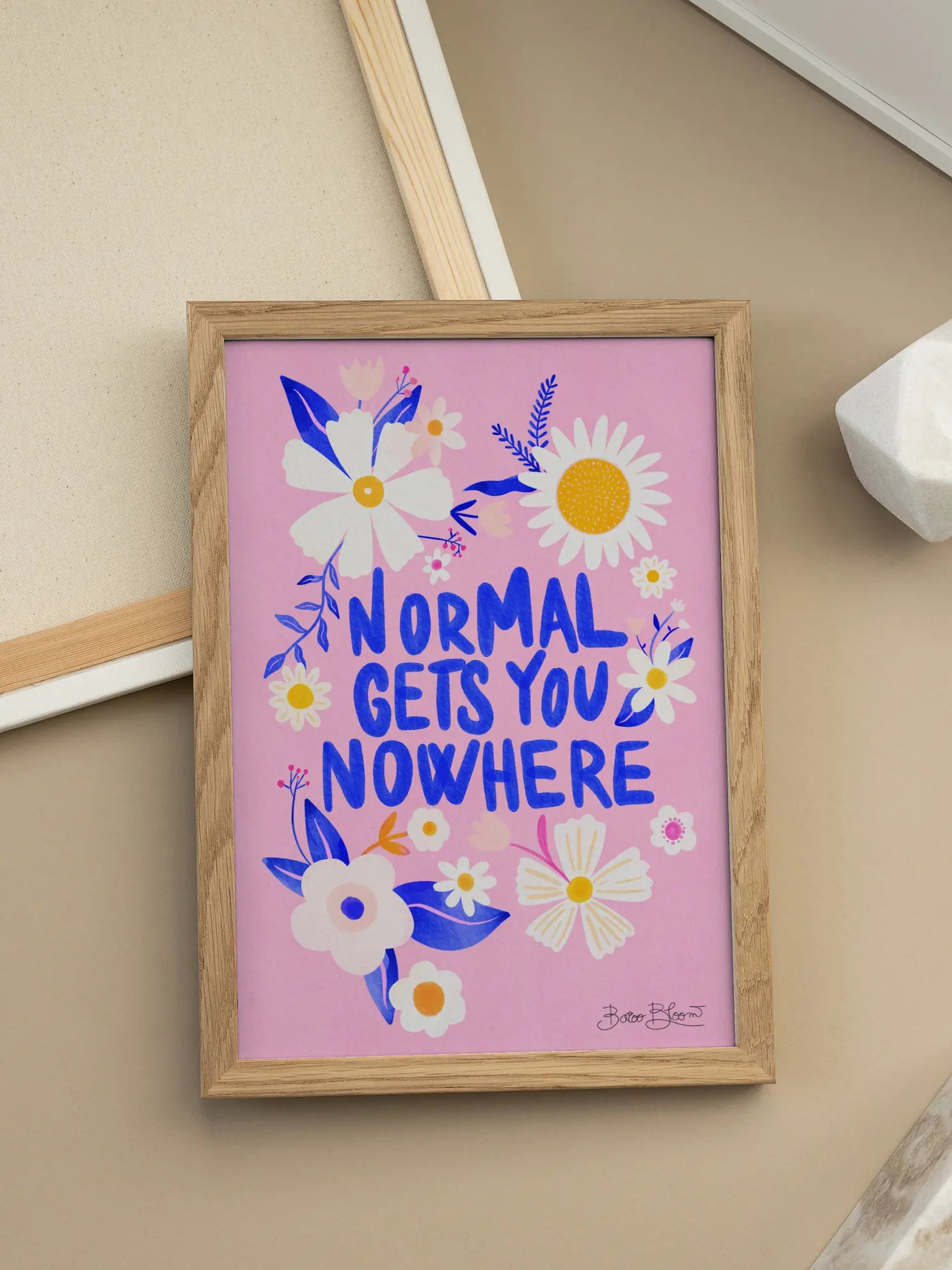 Normal Gets You Nowhere Poster