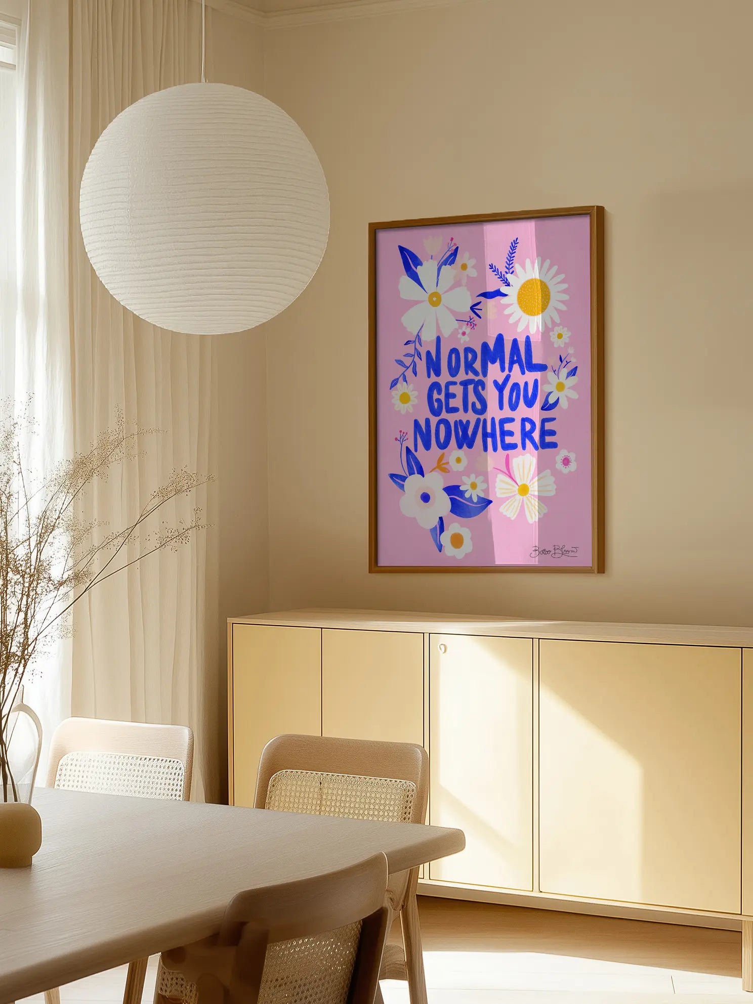 Normal Gets You Nowhere Poster