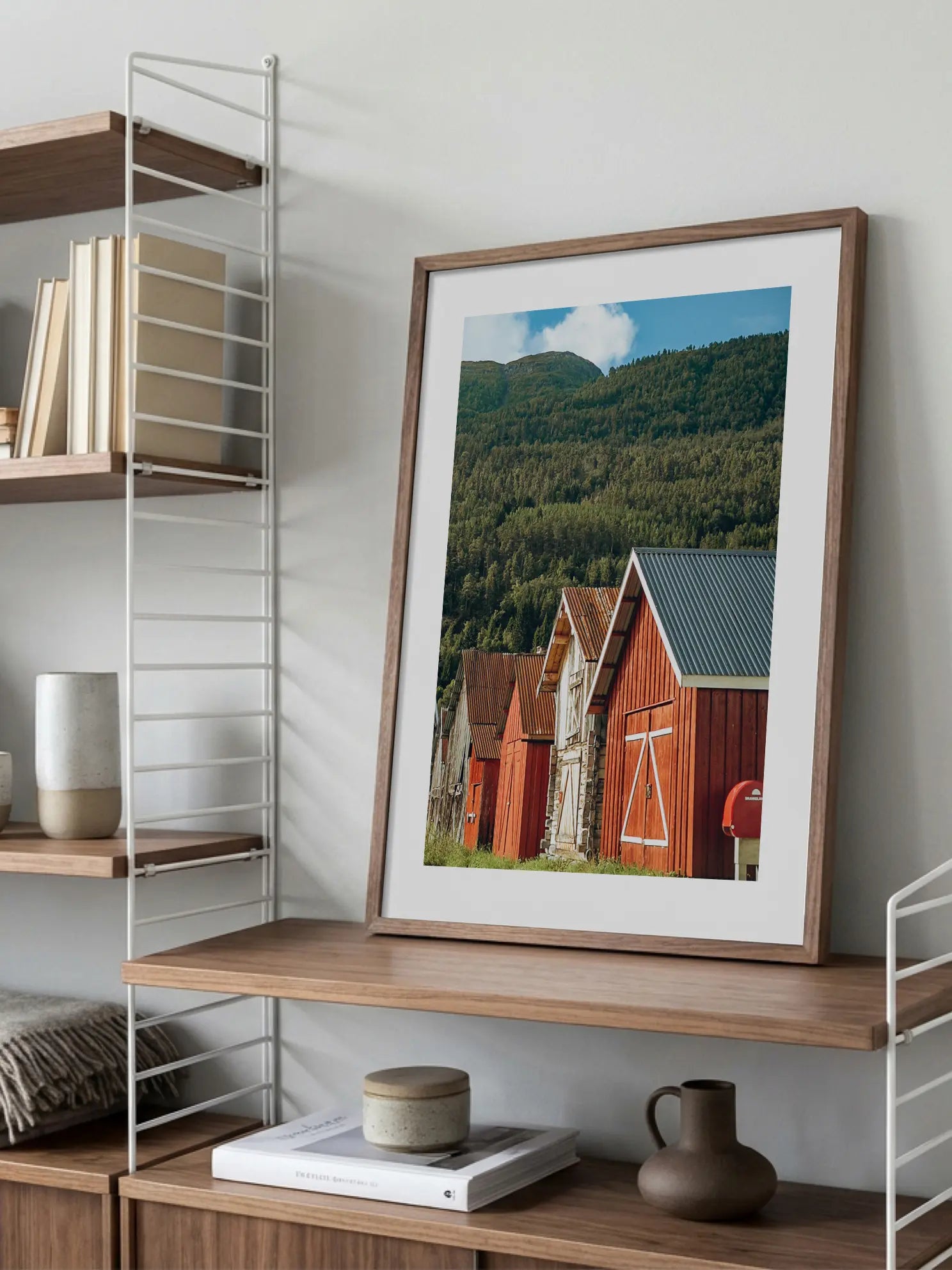 Norwegian Barns Poster