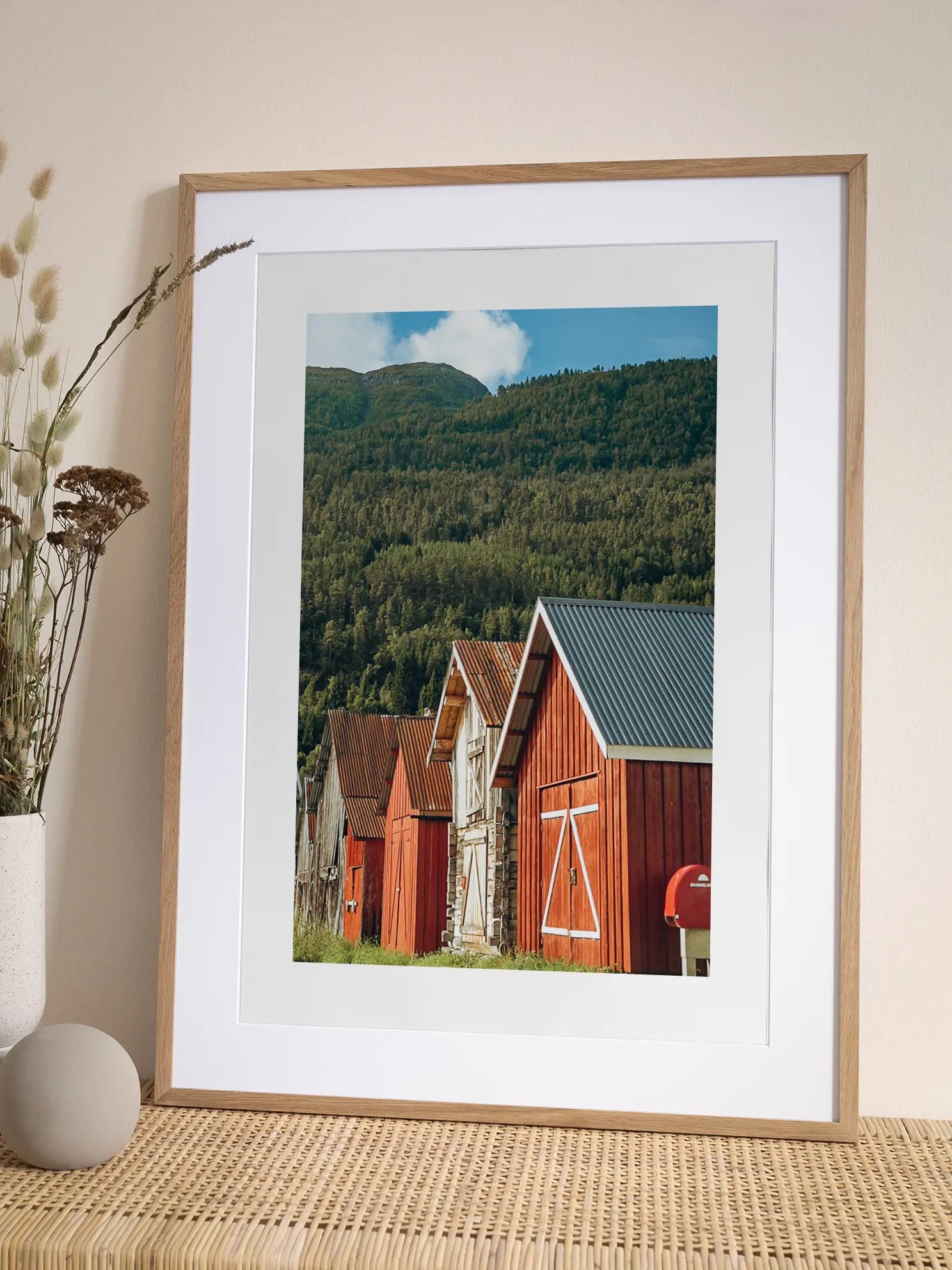 Norwegian Barns Poster