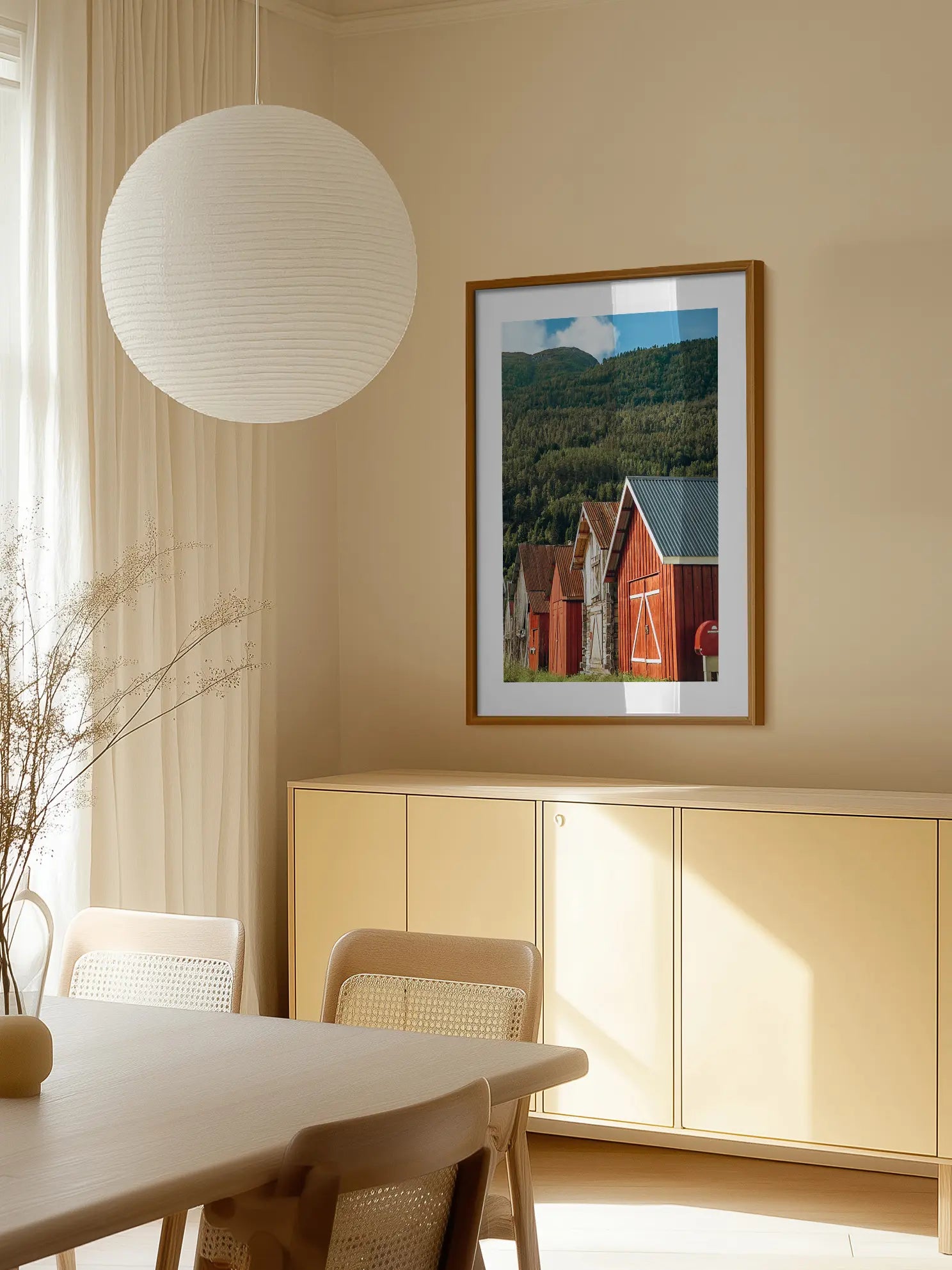 Norwegian Barns Poster