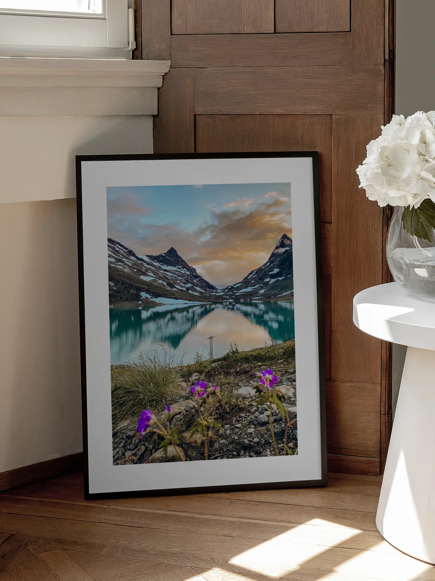 Norwegian Lake View Poster