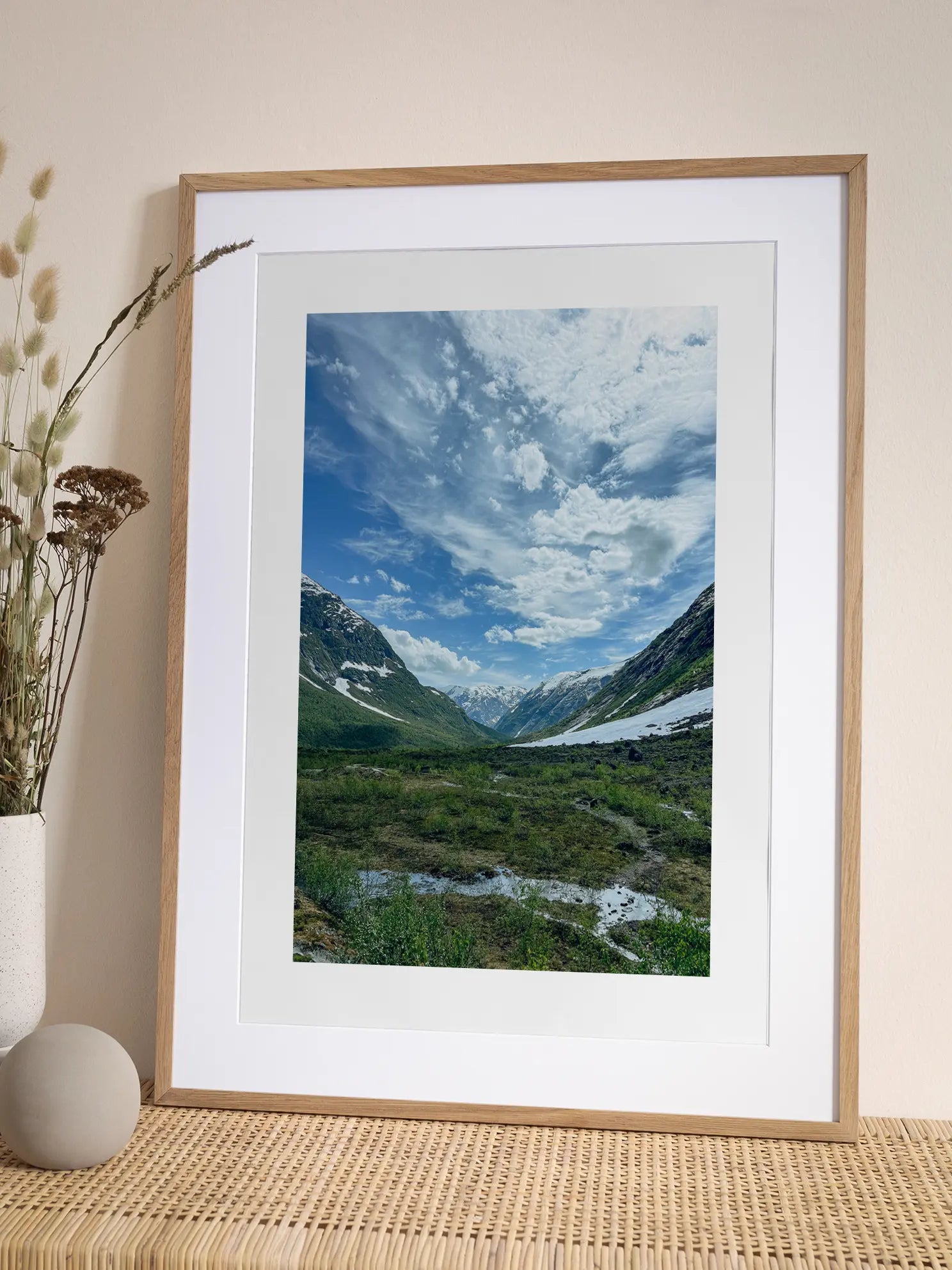 Norwegian Landscape No1 Poster