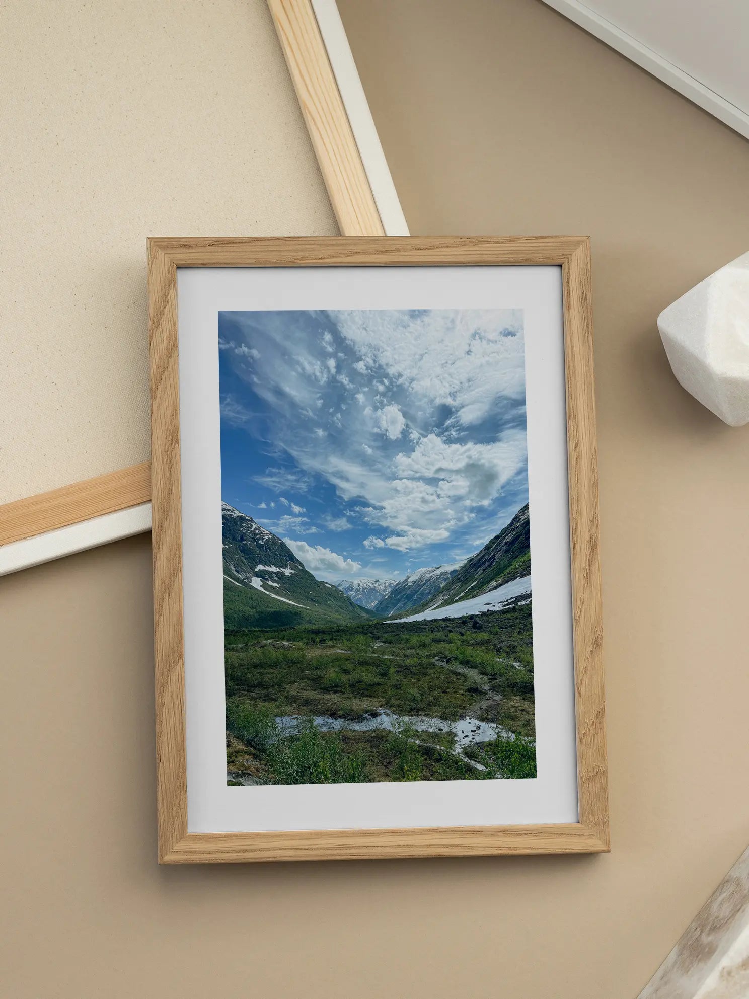 Norwegian Landscape No1 Poster