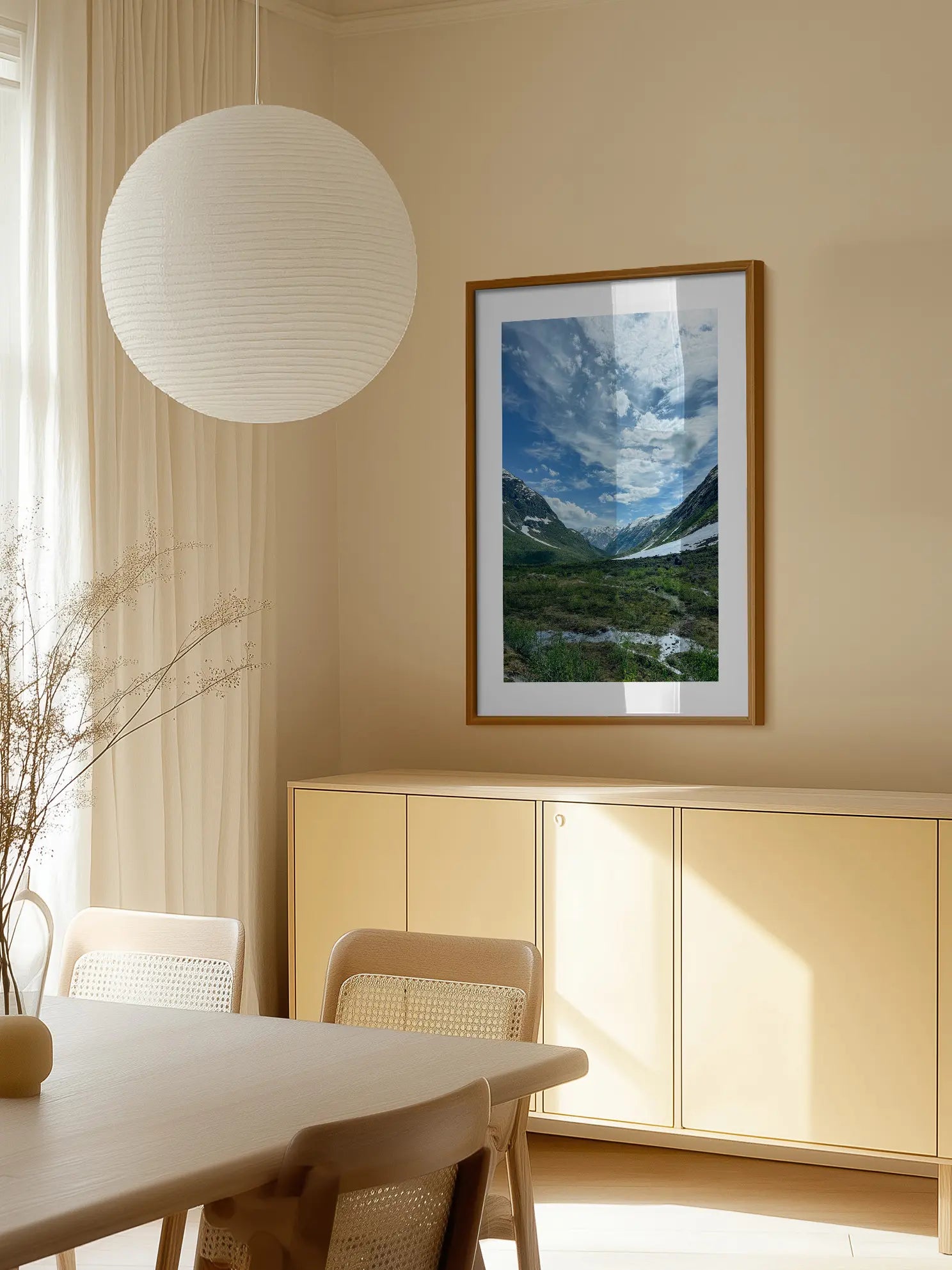 Norwegian Landscape No1 Poster