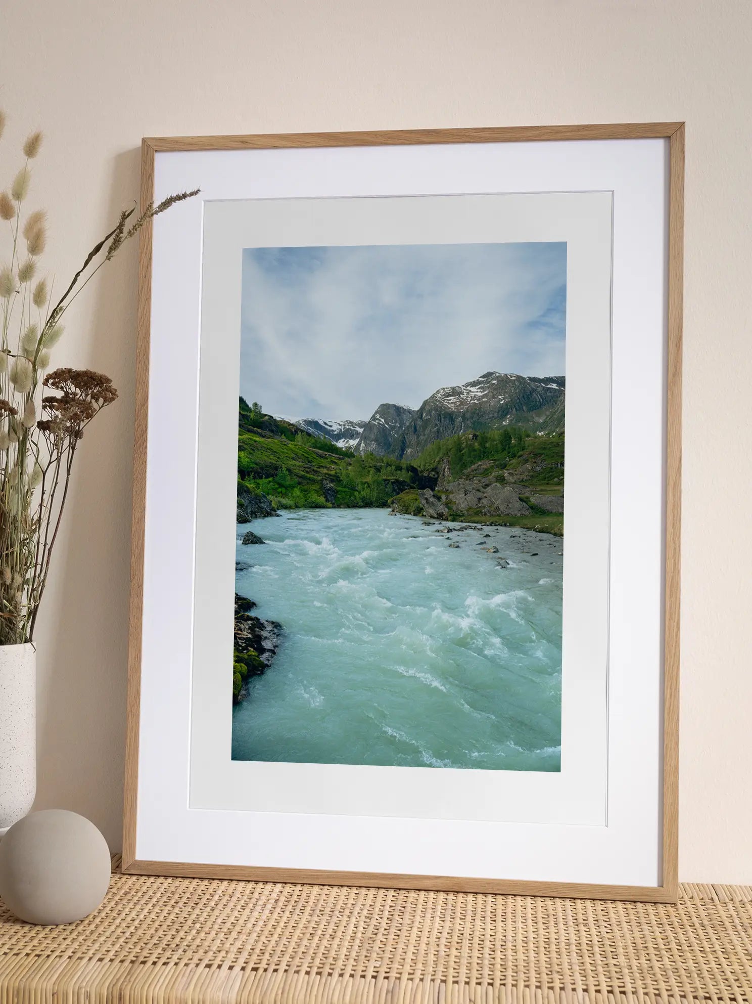 Norwegian River No2 Poster