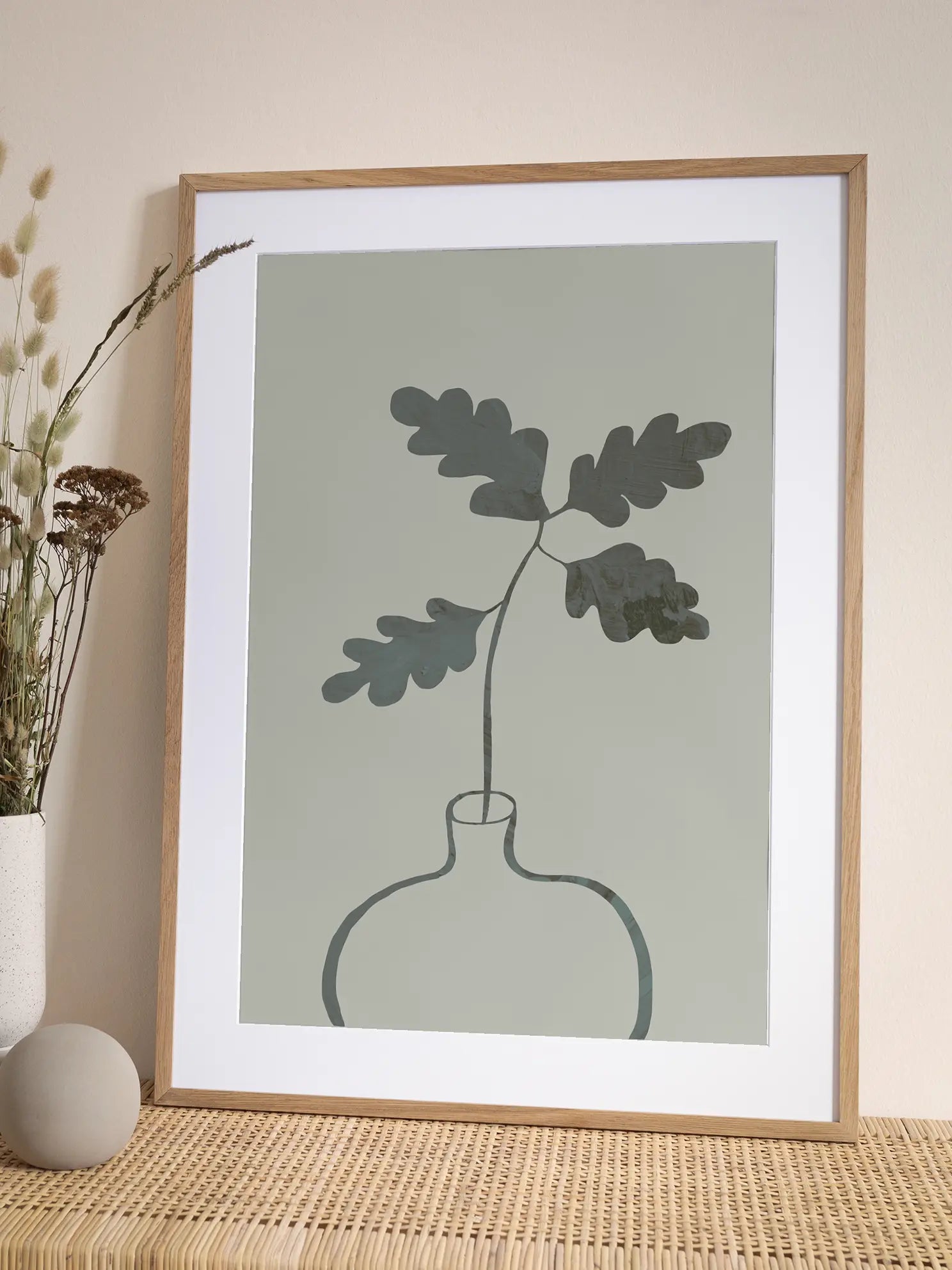 Oak Twig Poster