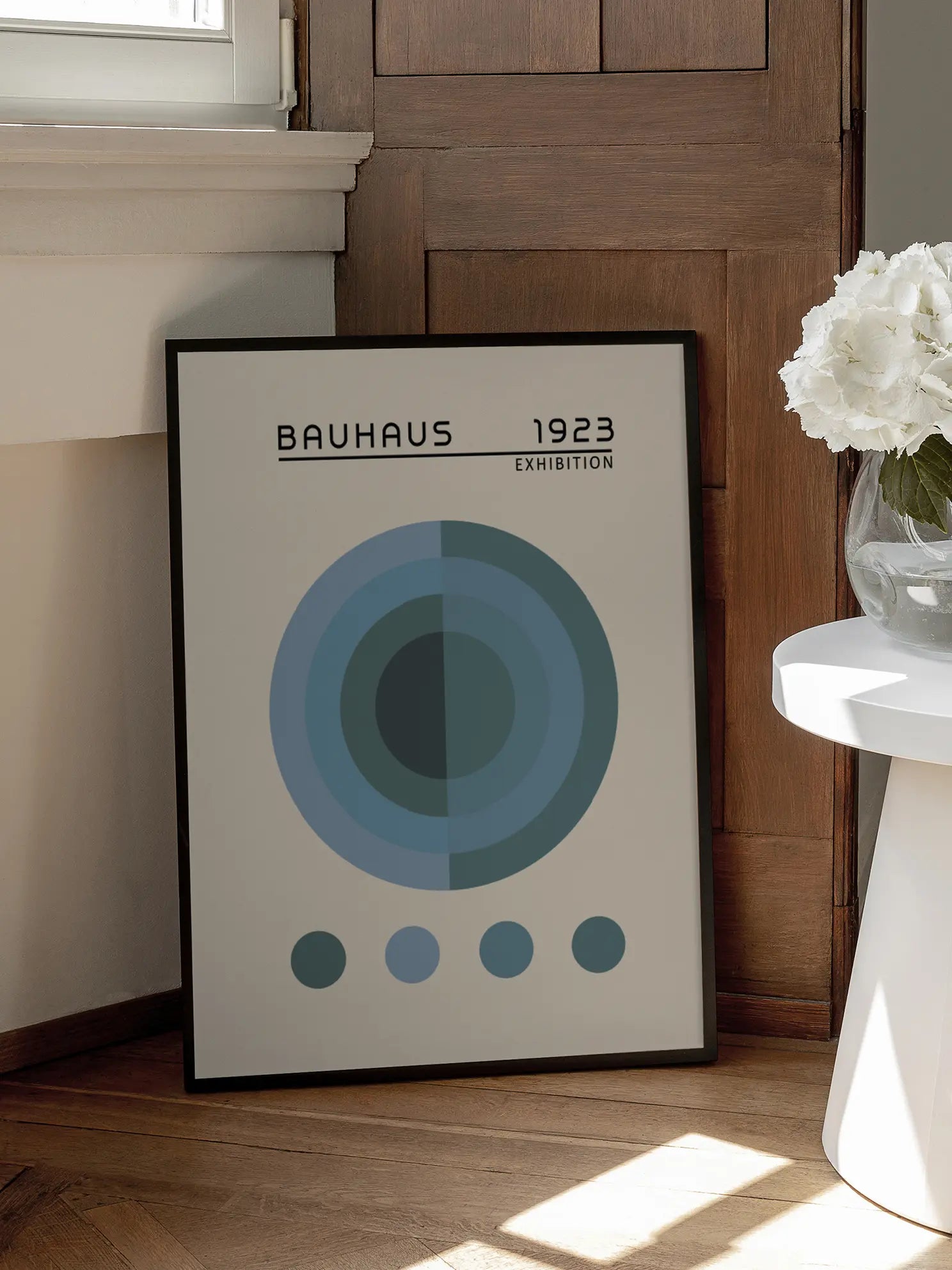 Ocean Waves — Bauhaus 1923 Poster