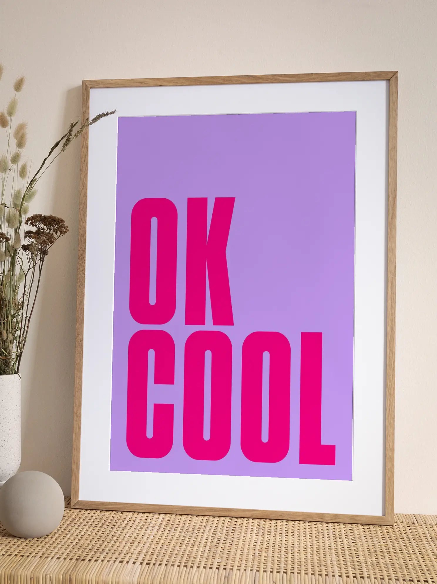 Ok Cool Poster
