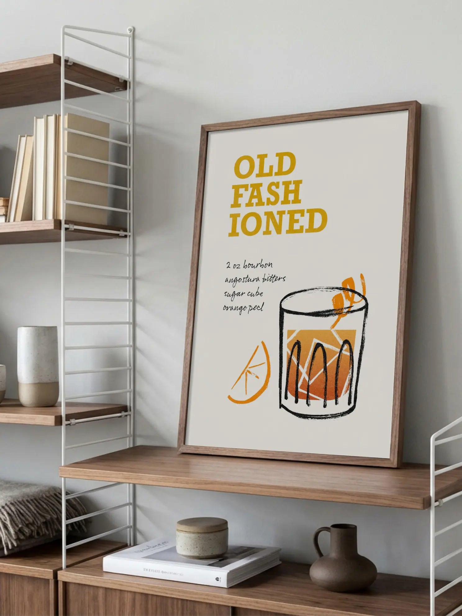 Old Fashioned Poster