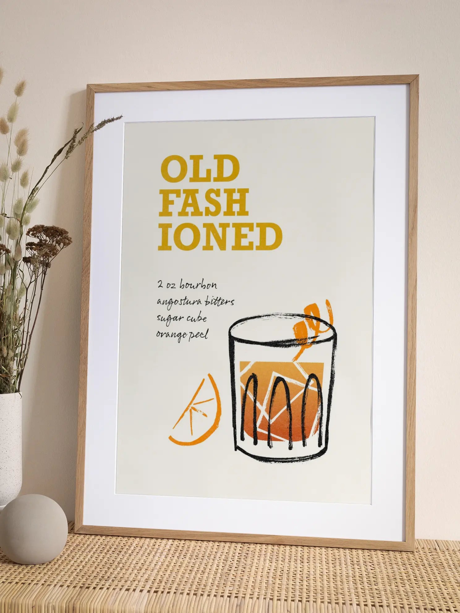 Old Fashioned Poster