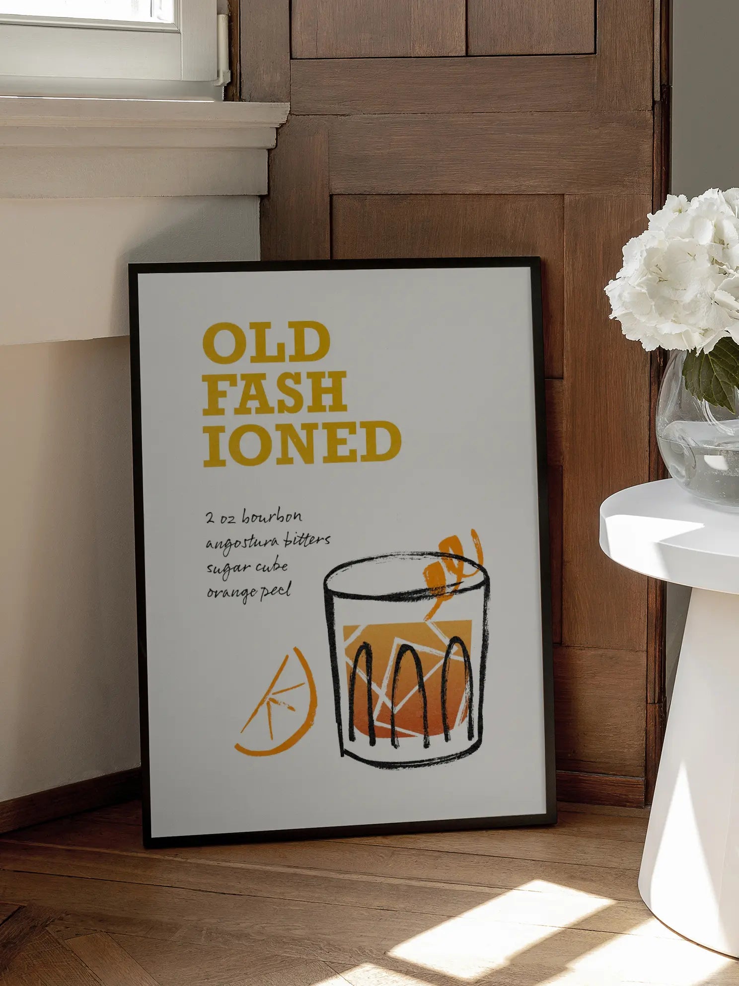 Old Fashioned Poster