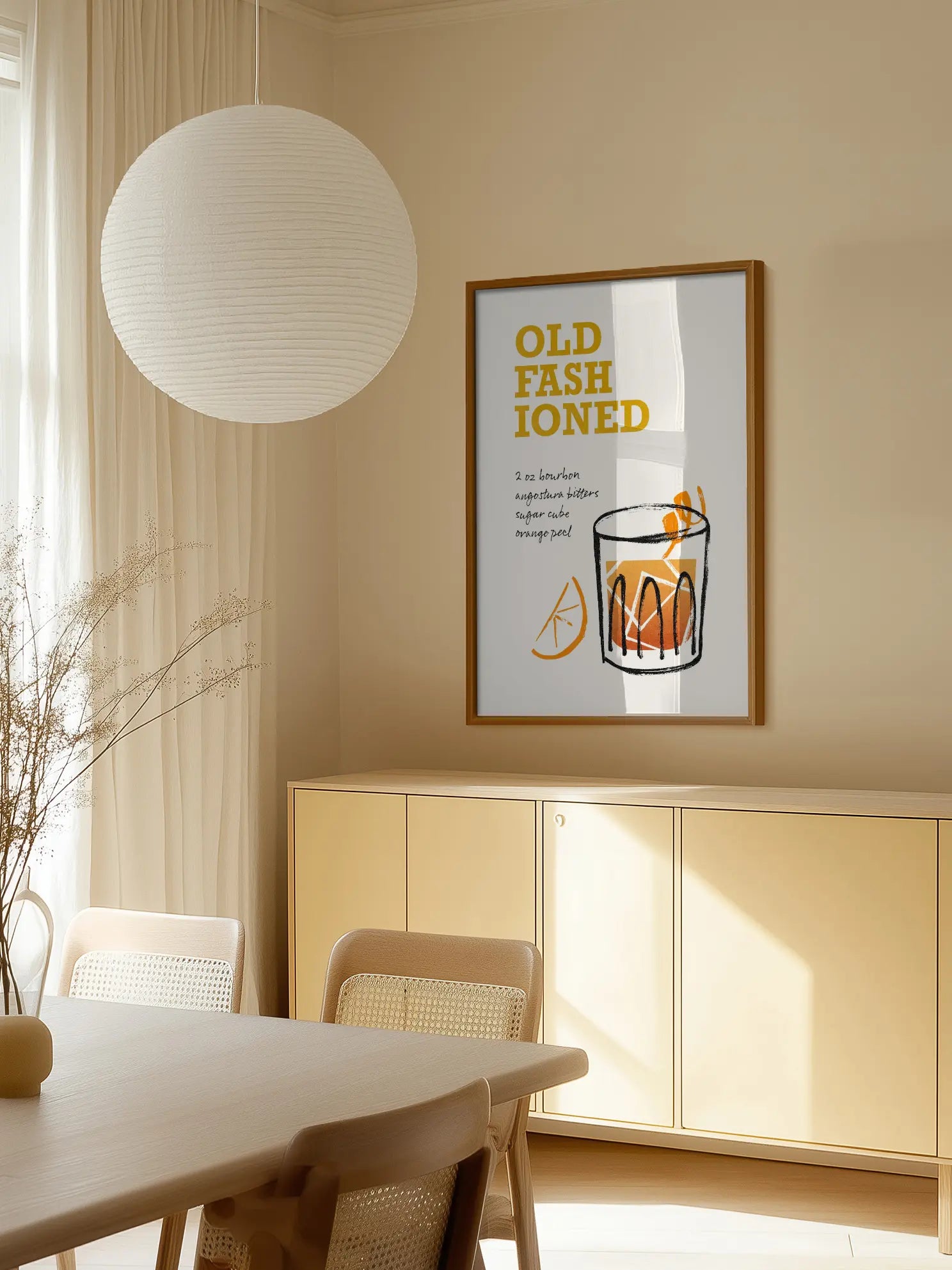 Old Fashioned Poster