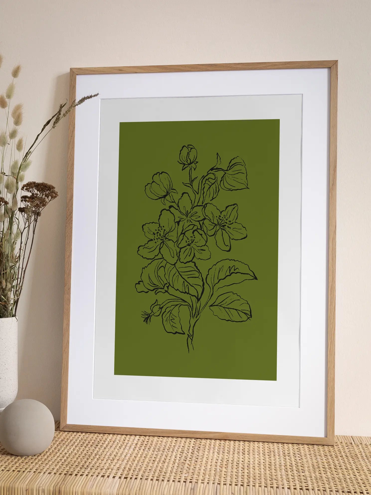Olive Botanical Poster