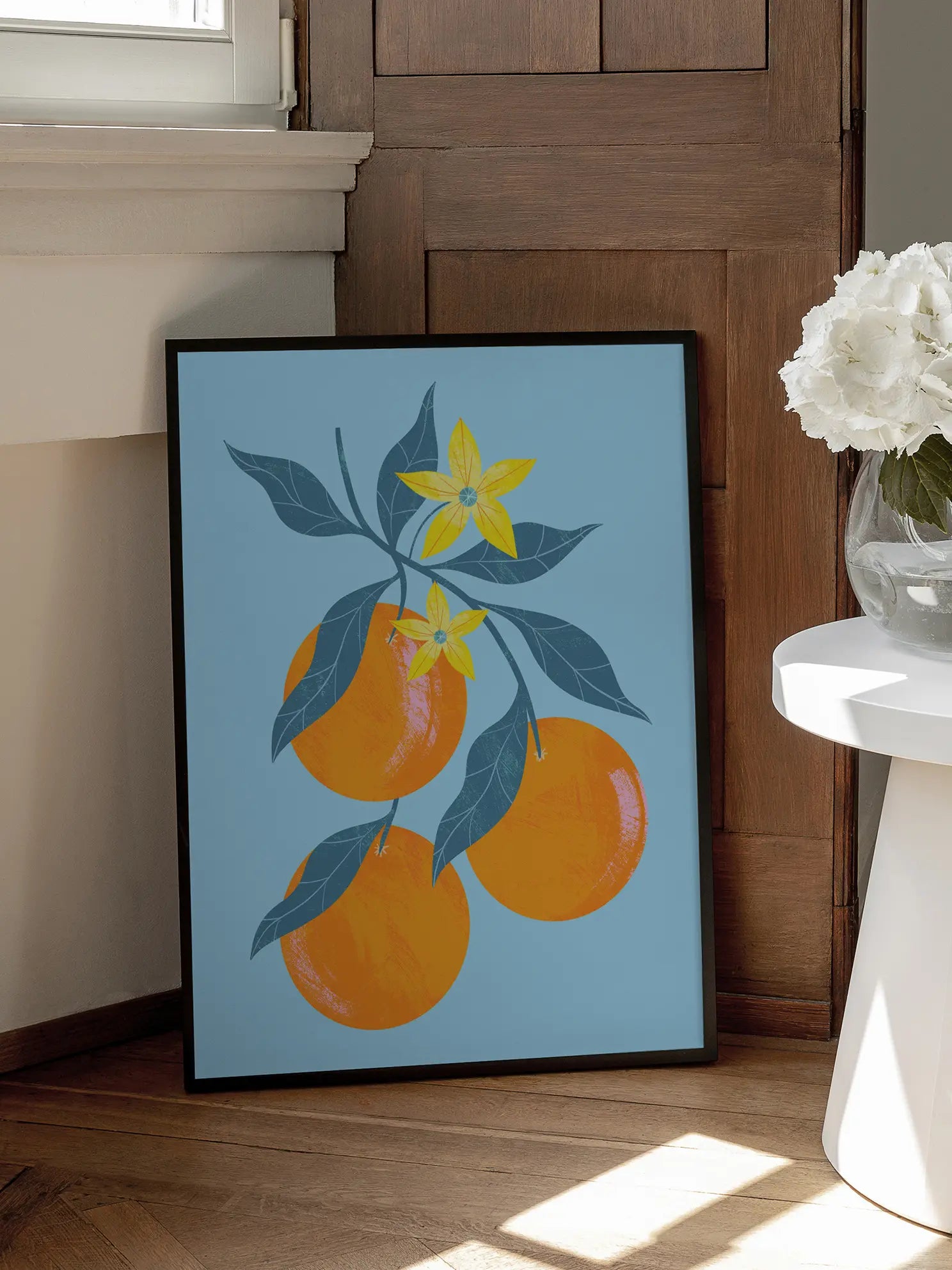 Orange Branch Poster