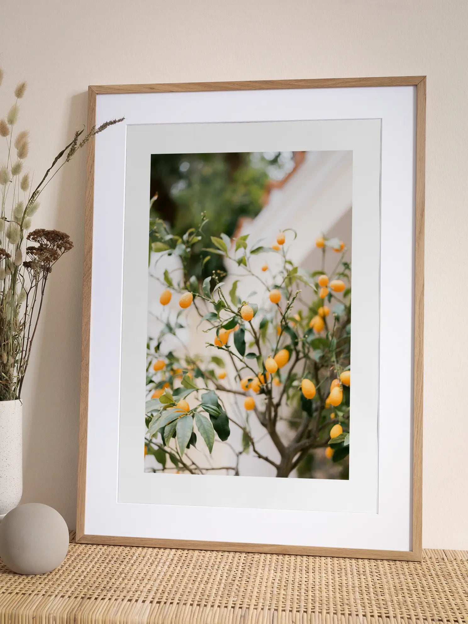 Orange Capri Poster