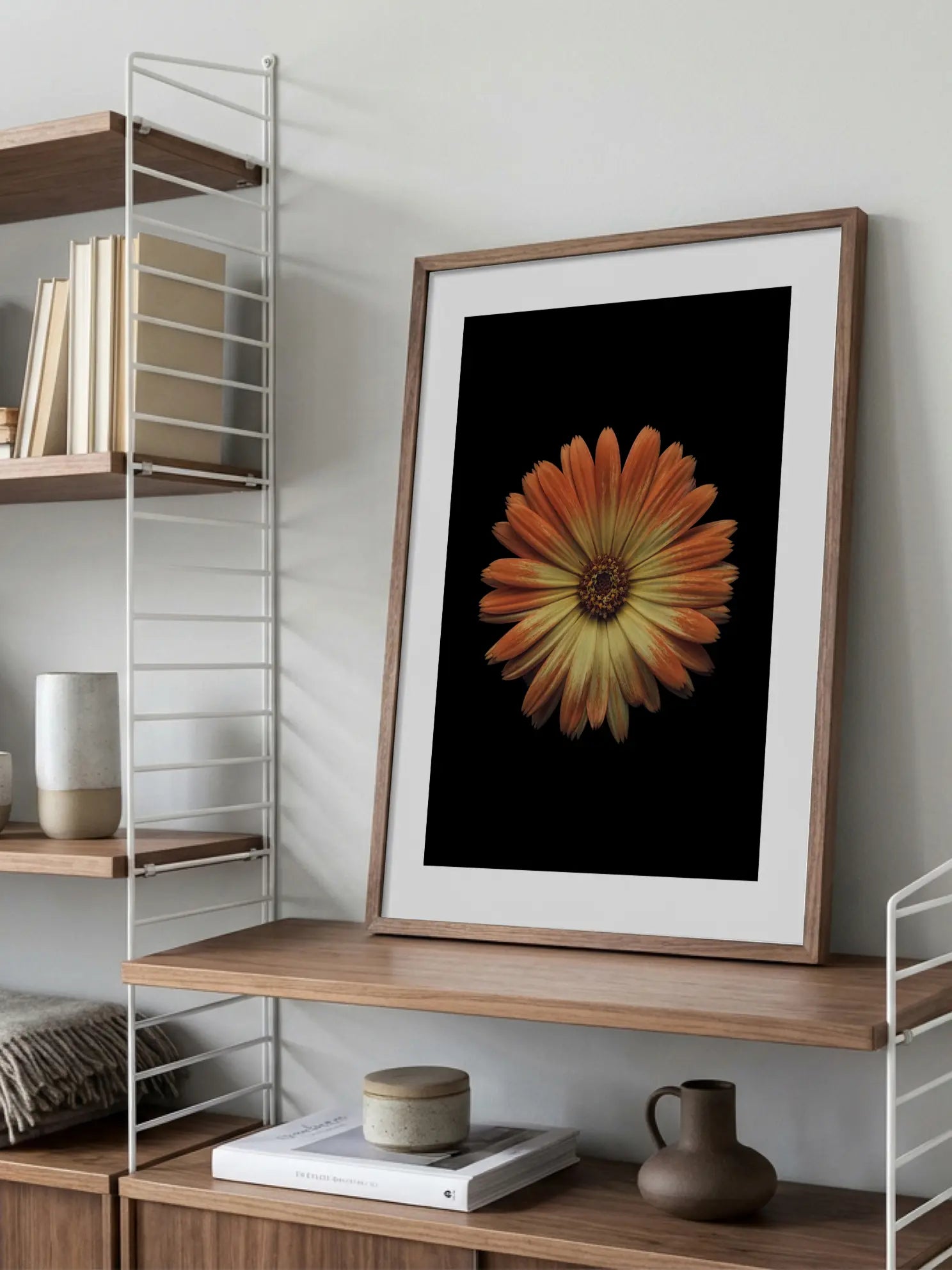 Orange Flower Poster