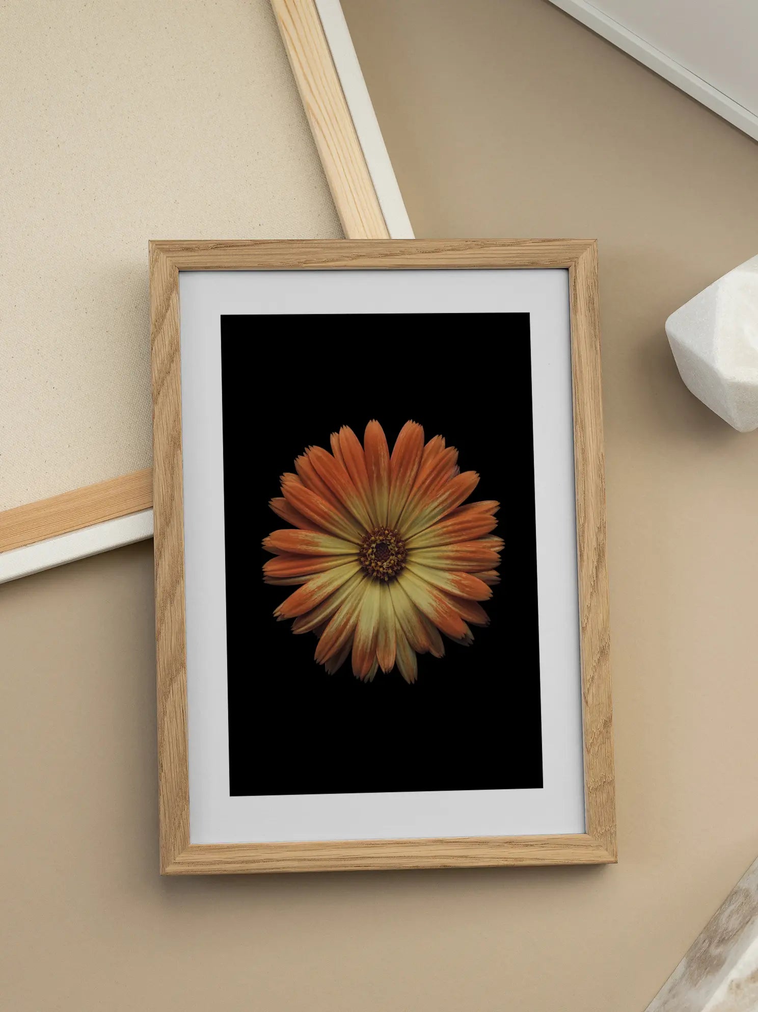 Orange Flower Poster