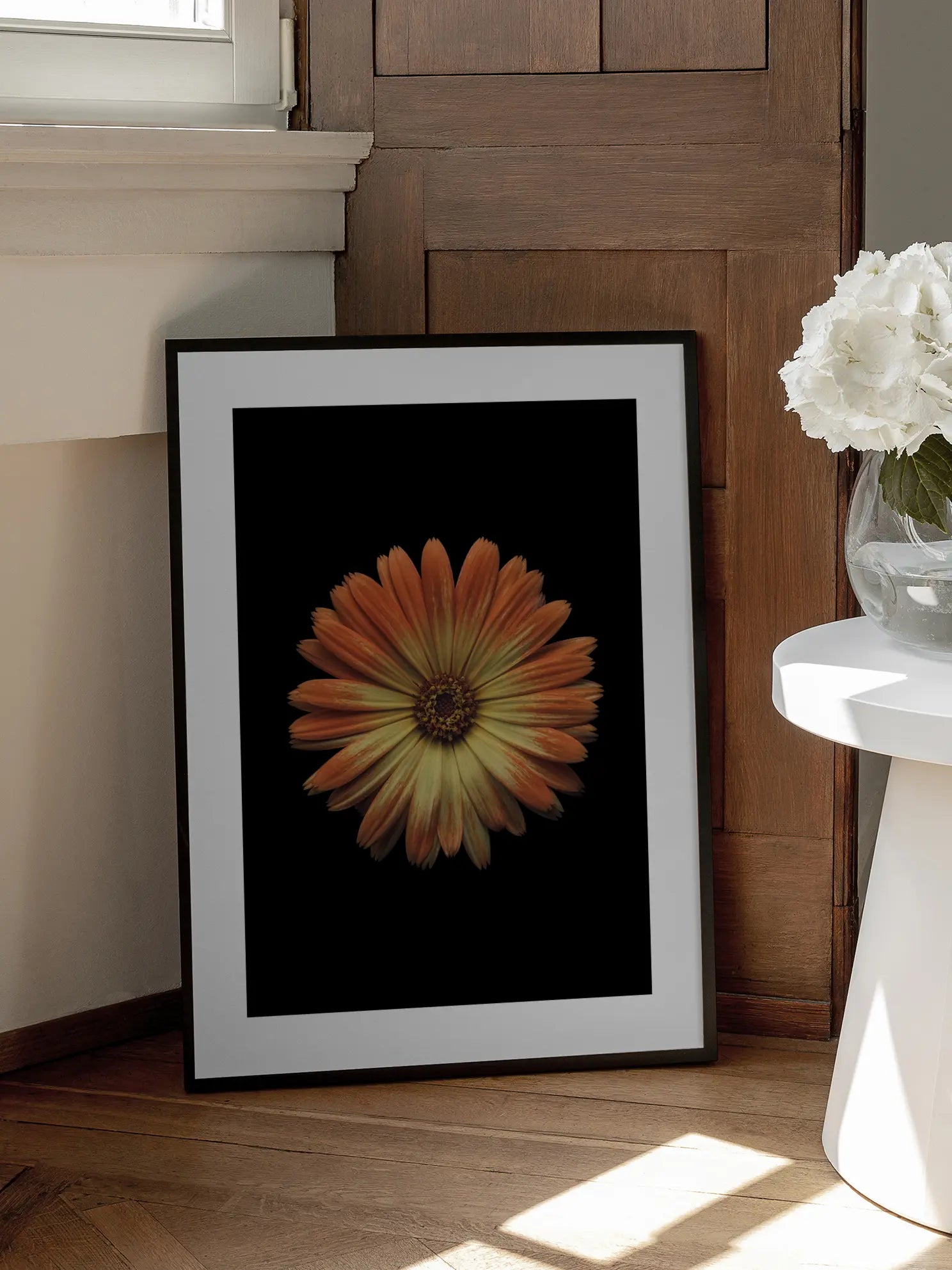 Orange Flower Poster