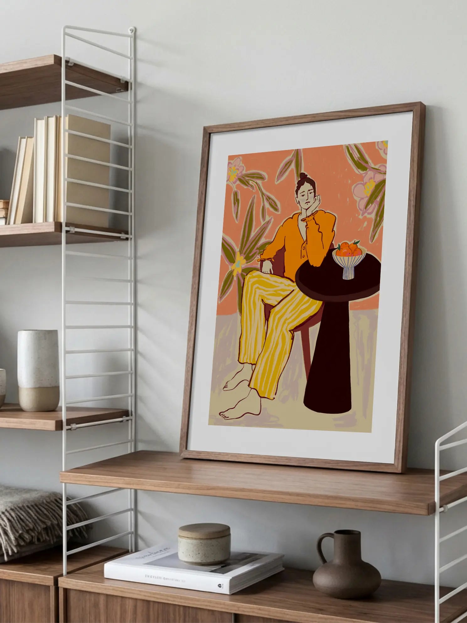 Orange Shirt Poster
