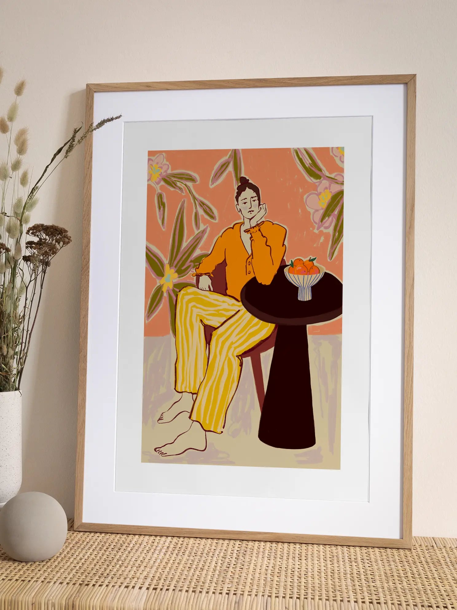 Orange Shirt Poster