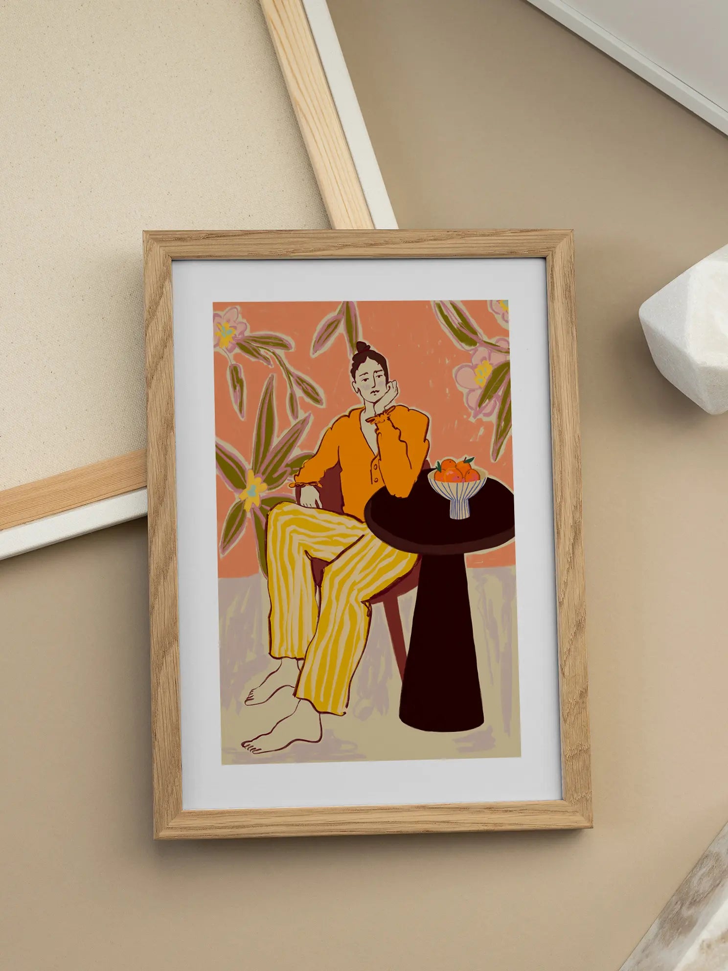 Orange Shirt Poster