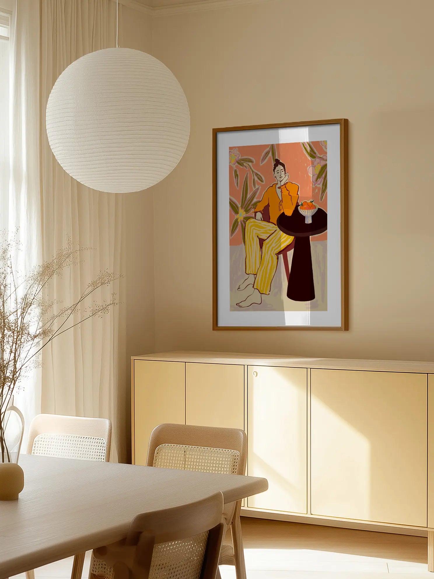 Orange Shirt Poster