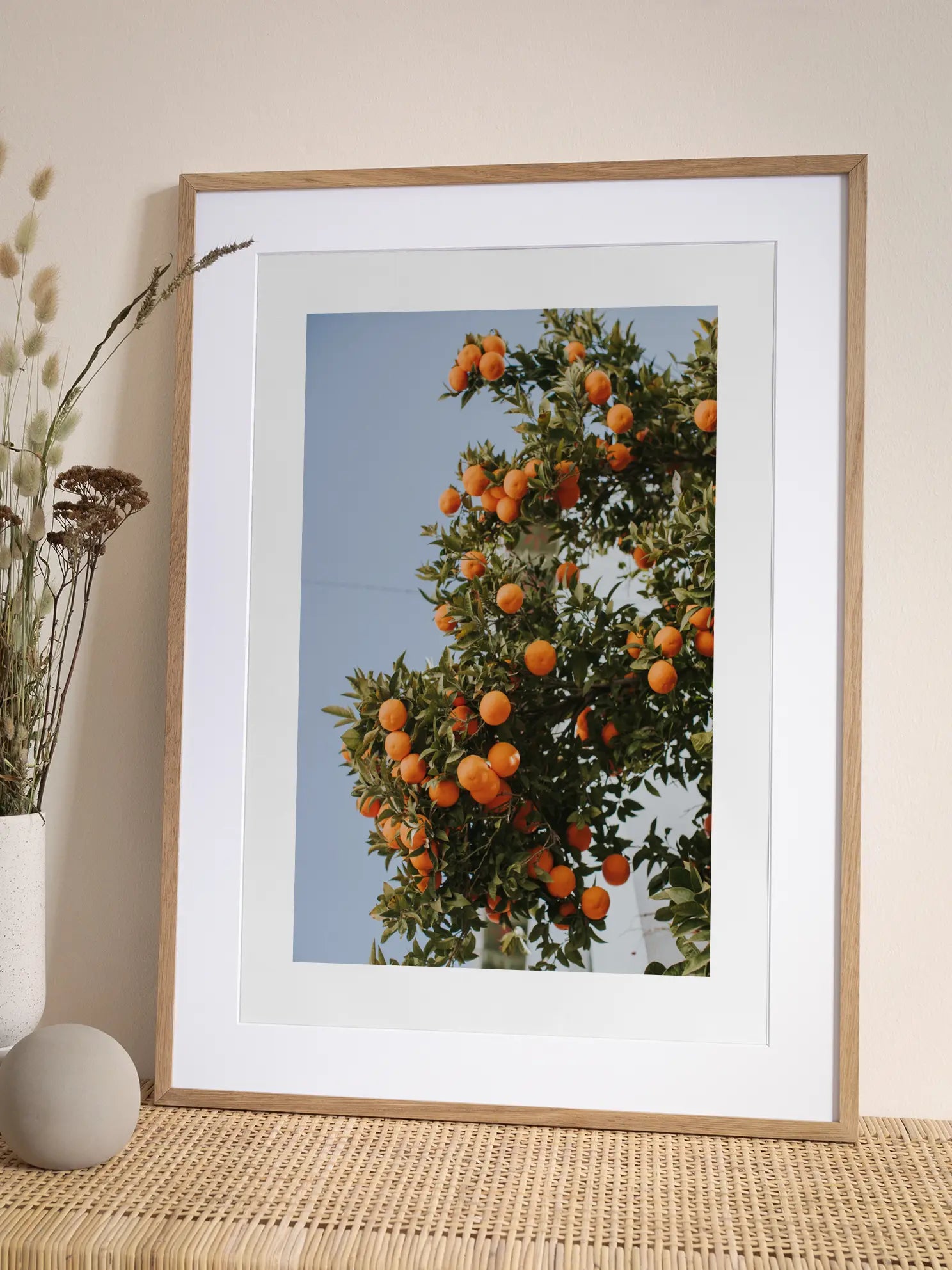 Orange Tree Poster
