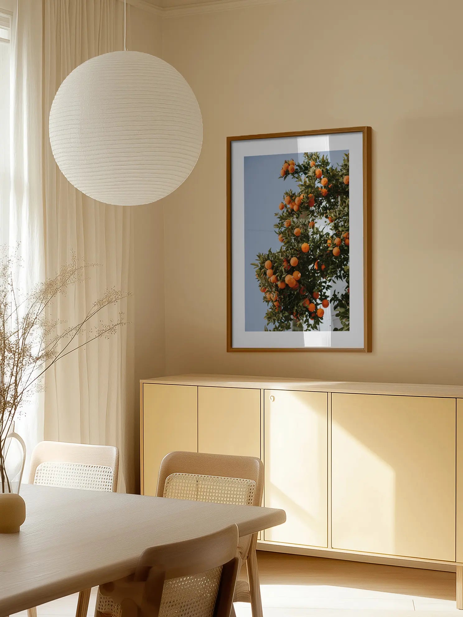 Orange Tree Poster