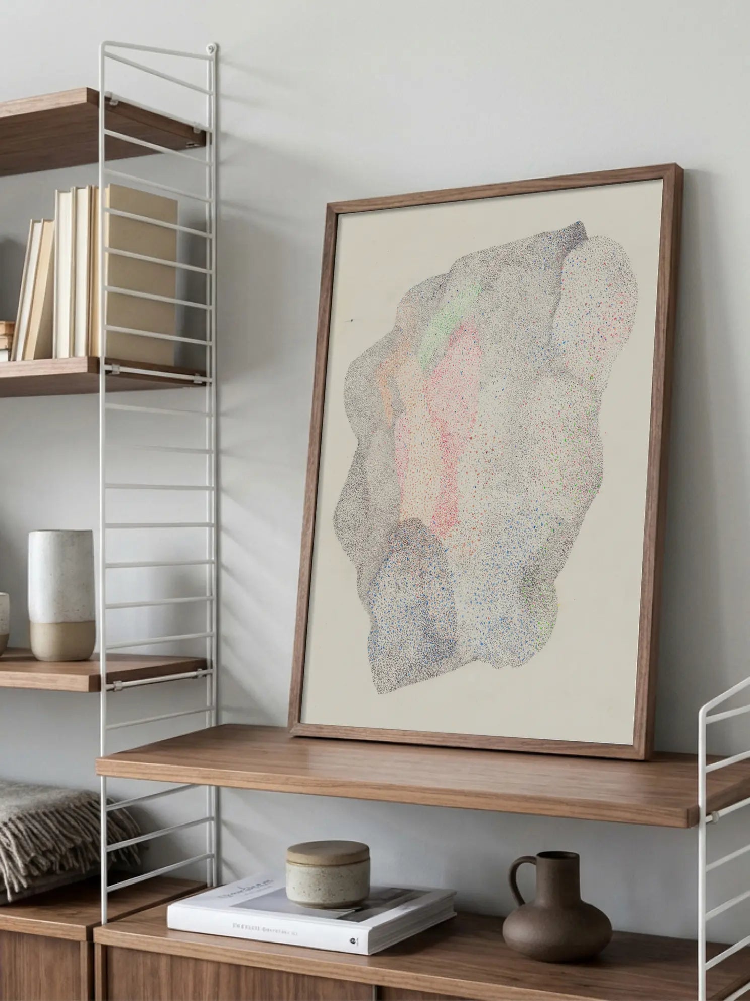 Organic Blob Poster