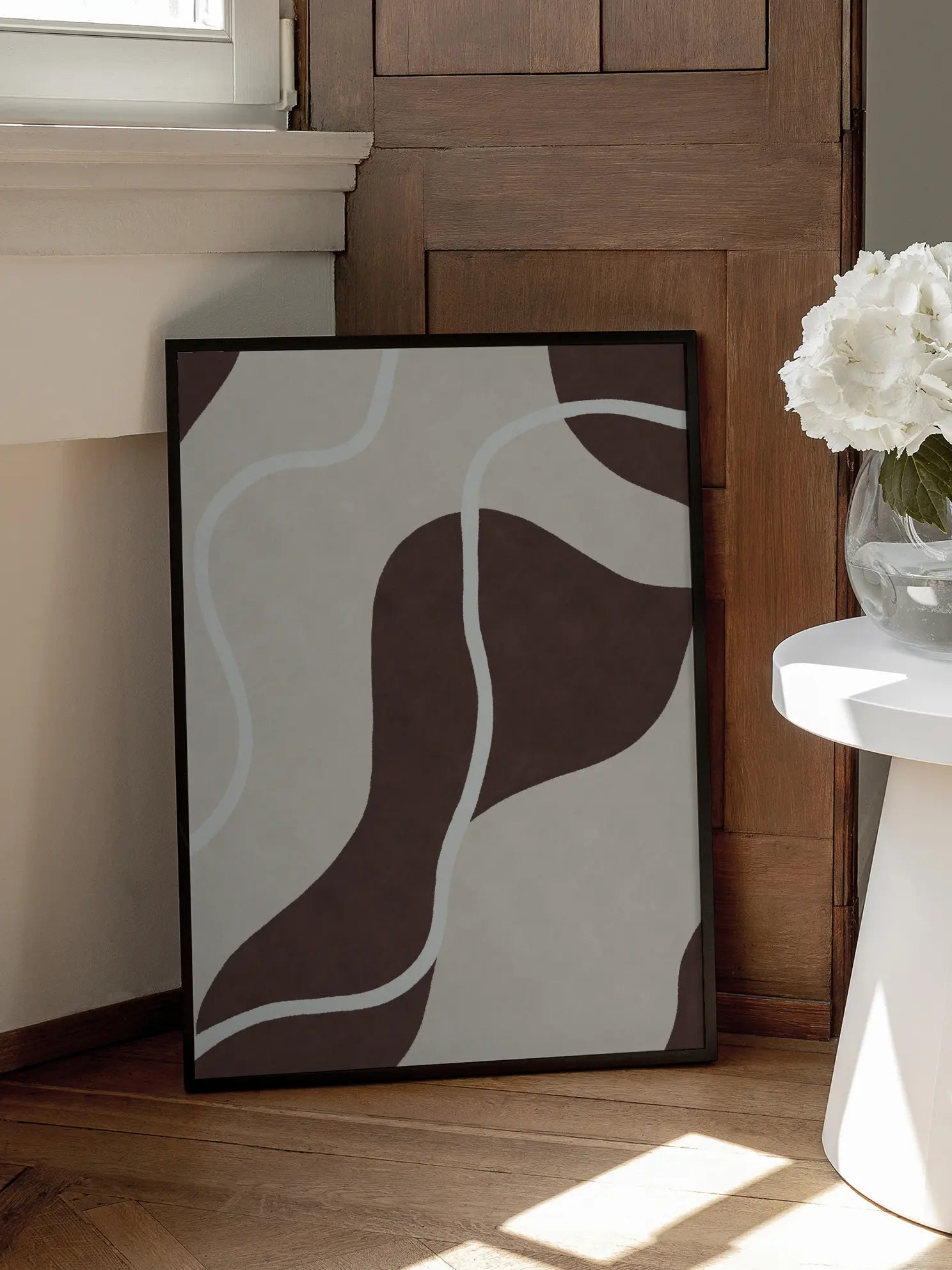 Organic Curves Poster