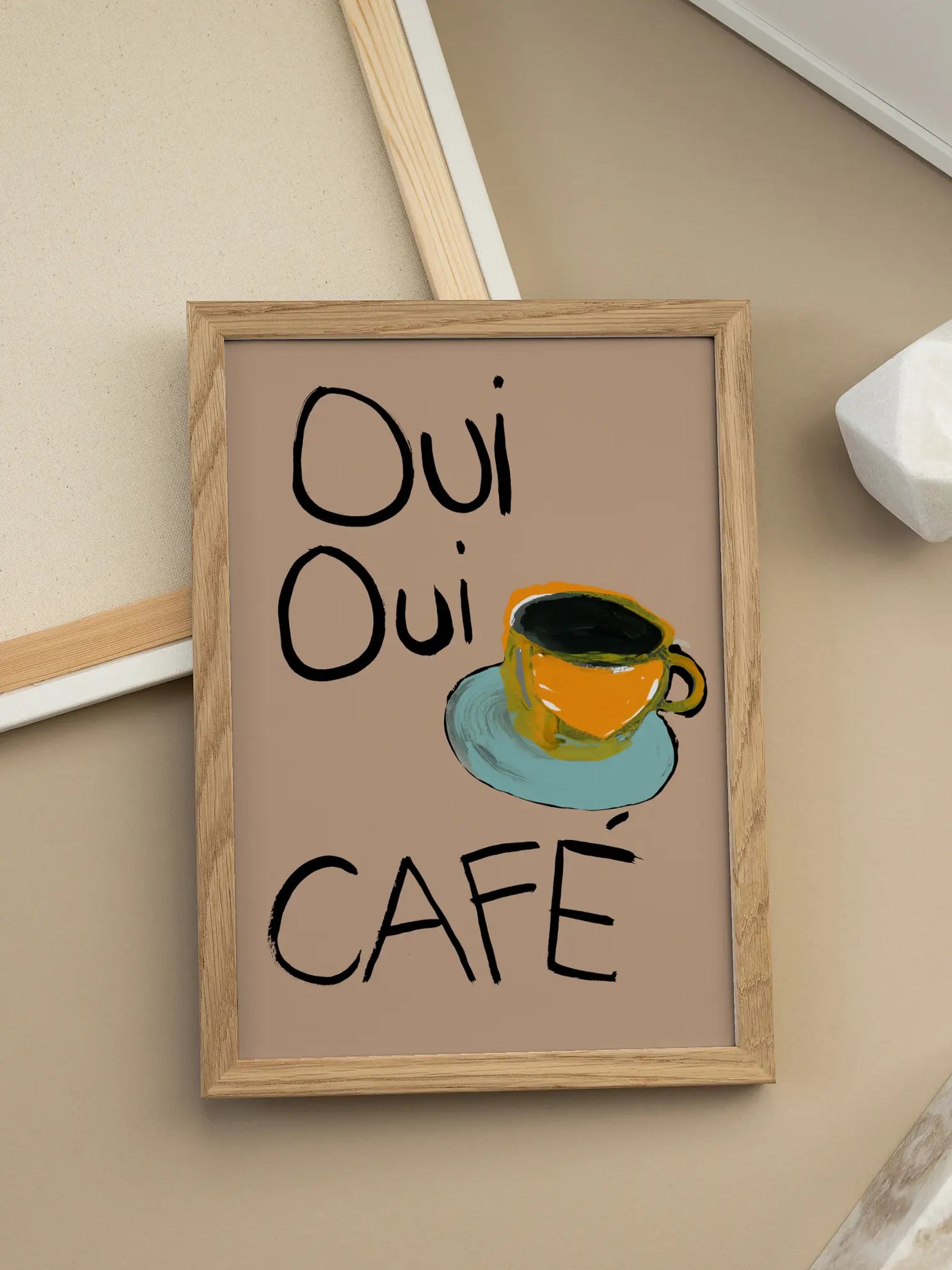 Oui Oui Café Poster