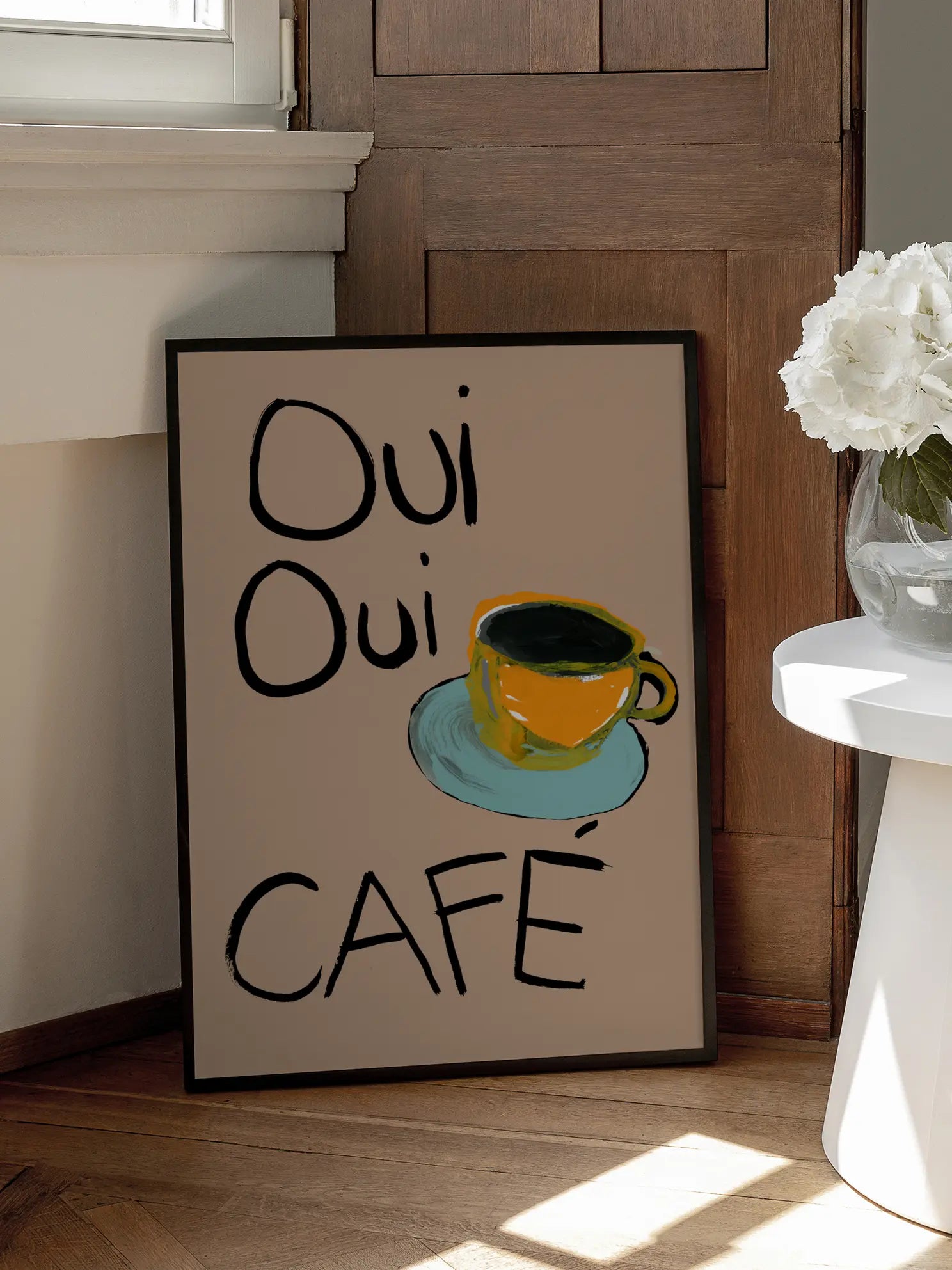 Oui Oui Café Poster