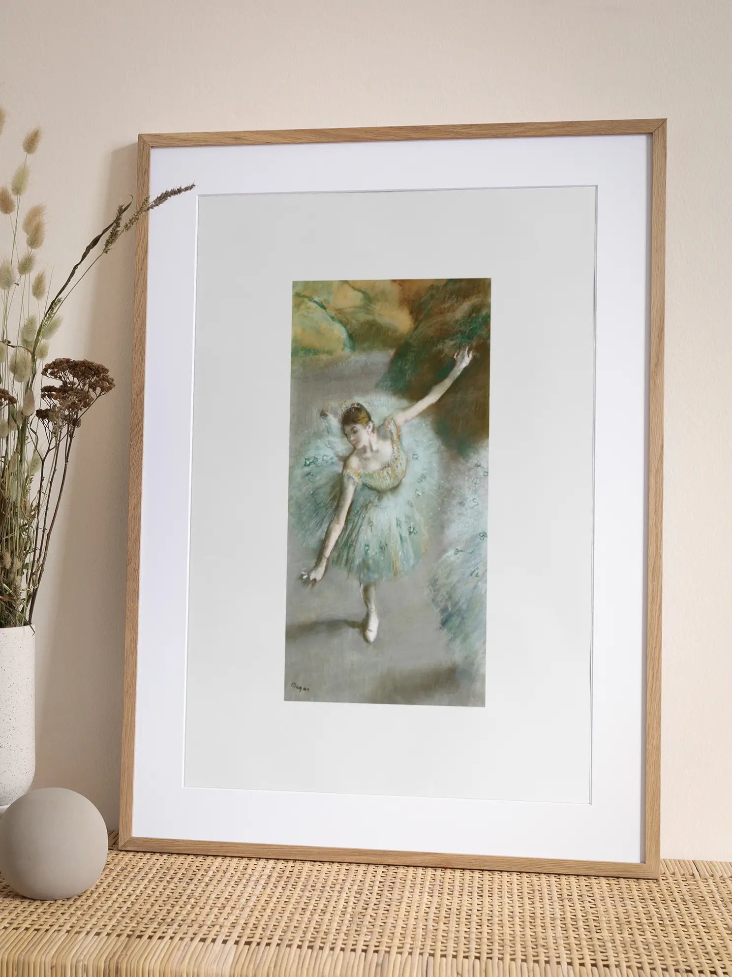 Painted Ballet Grace Poster