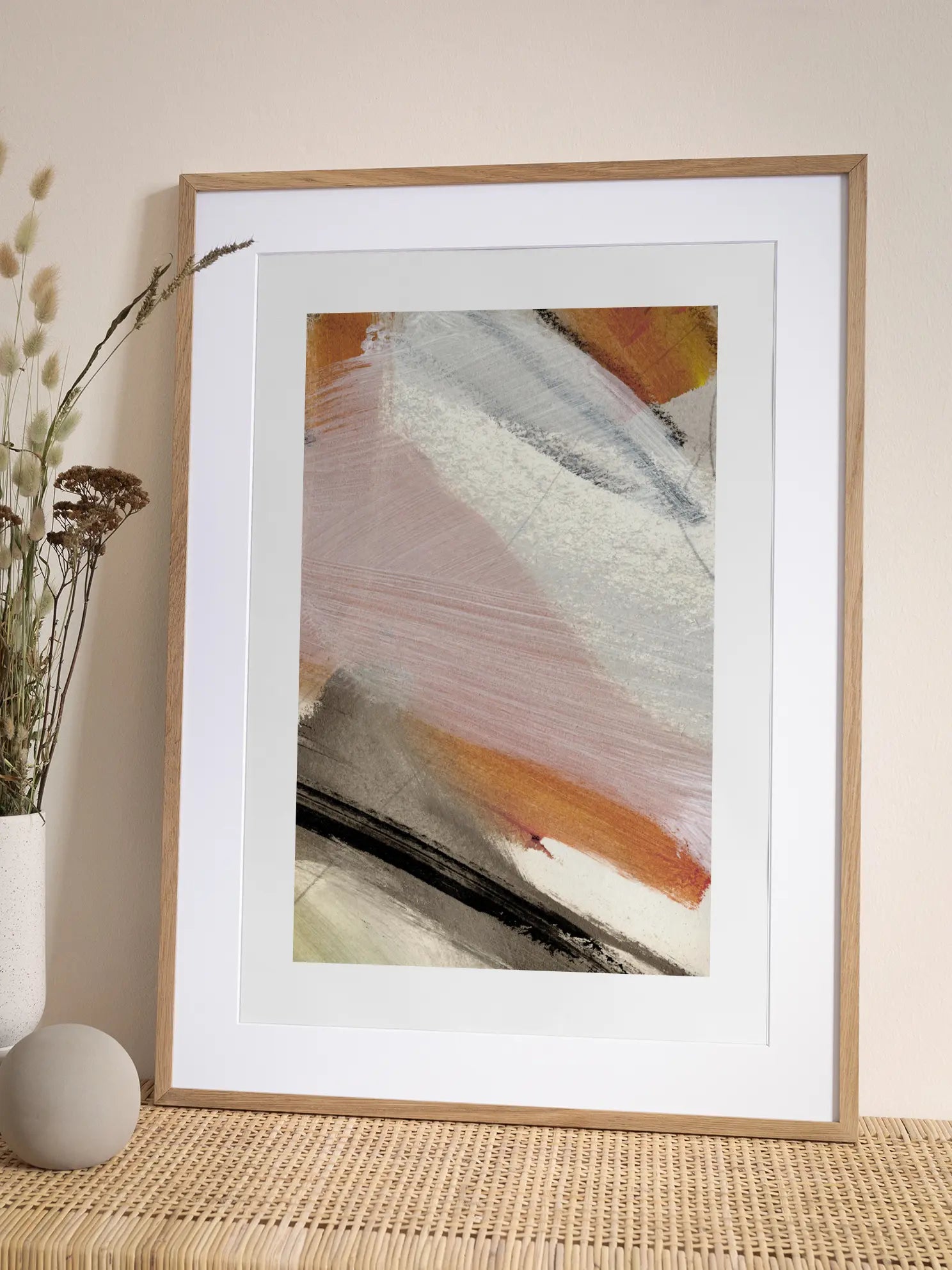 Painterly Strokes Poster