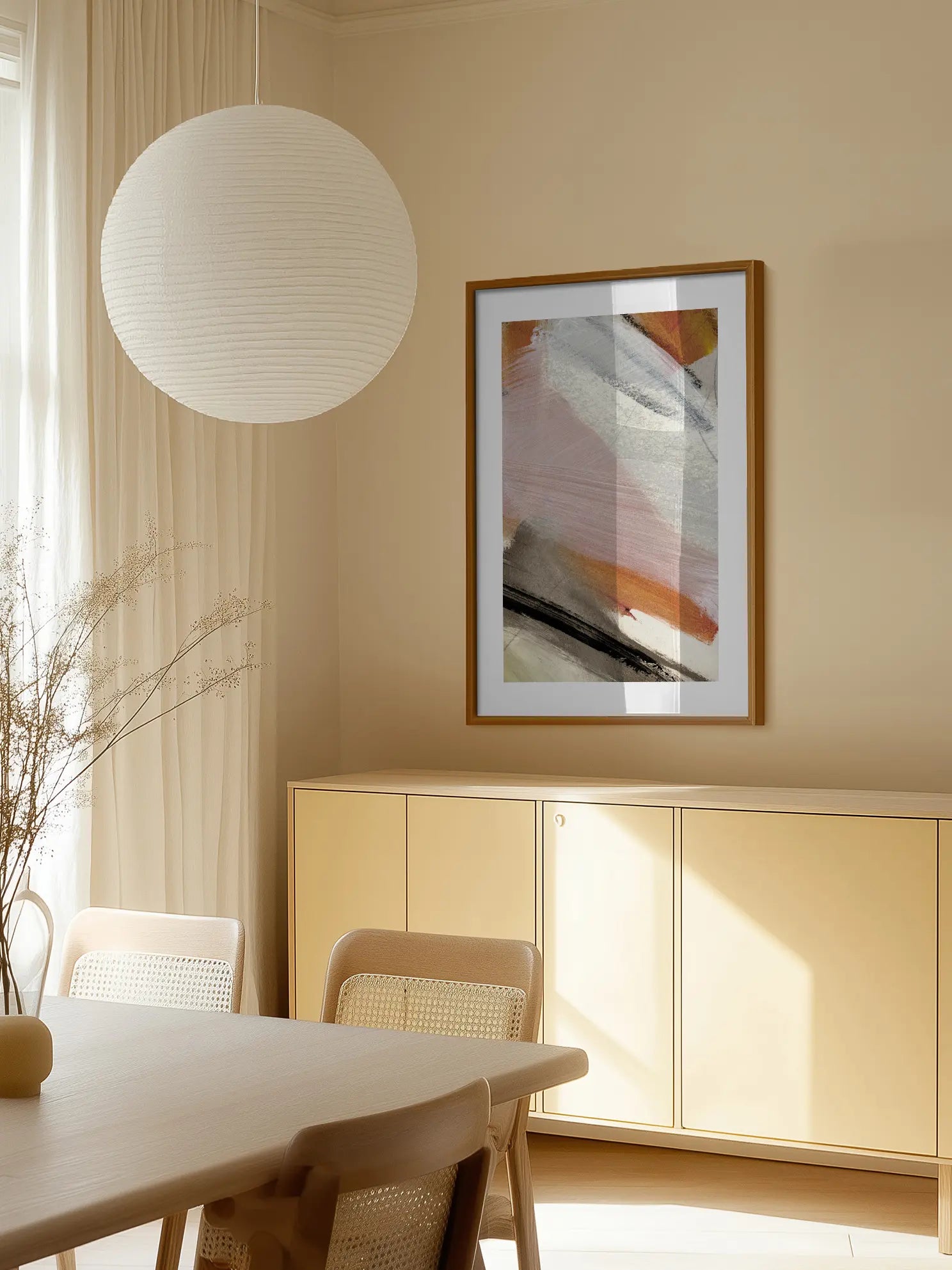 Painterly Strokes Poster