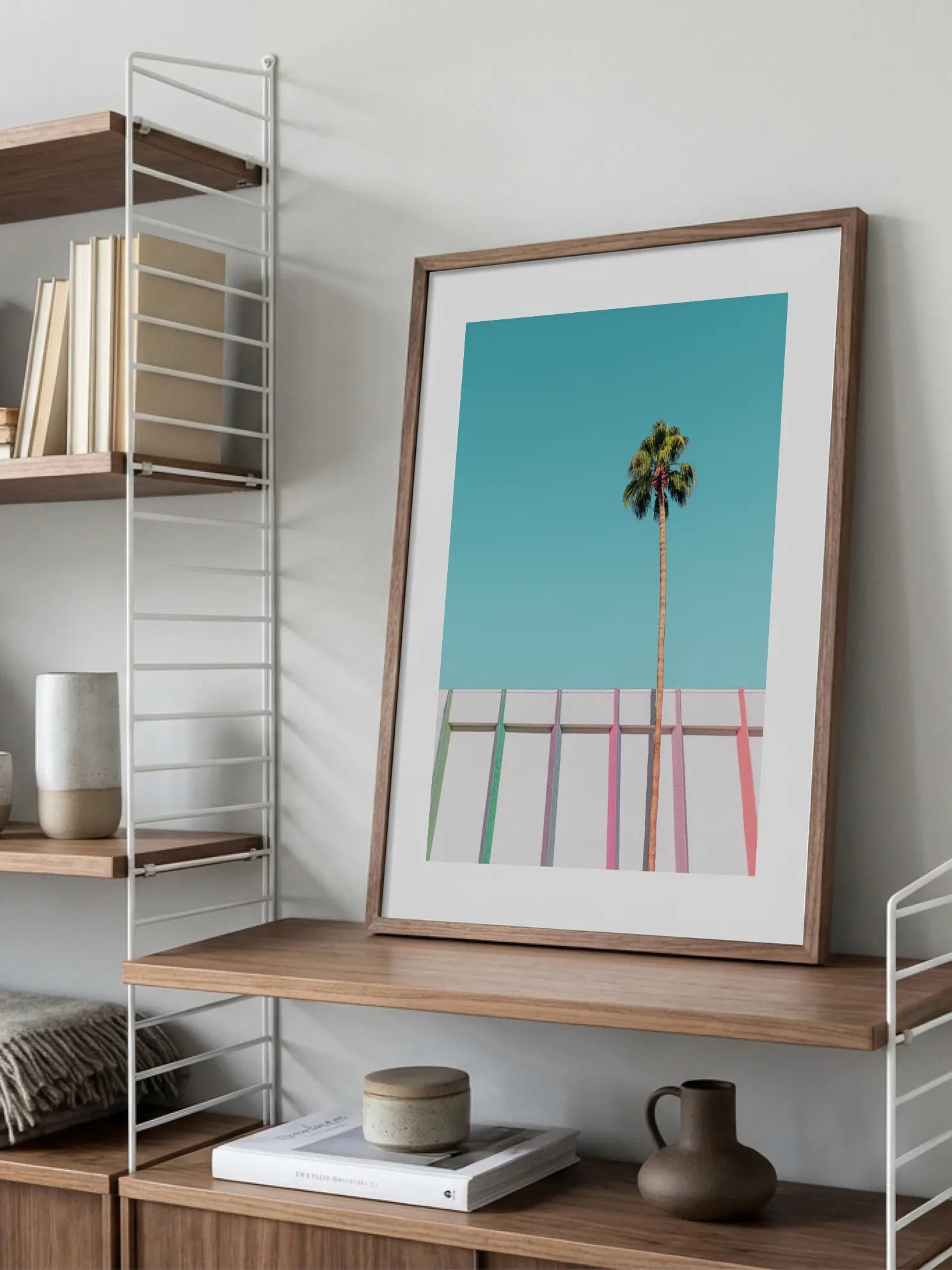 Palm in Paradise Poster