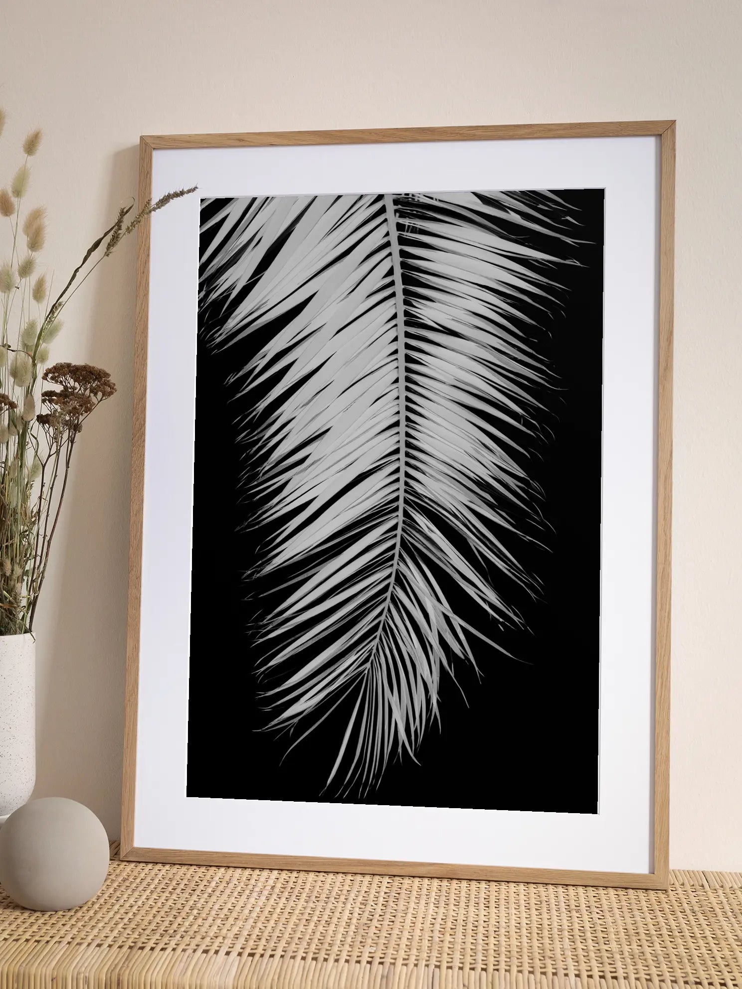 Palm Leaf Poster