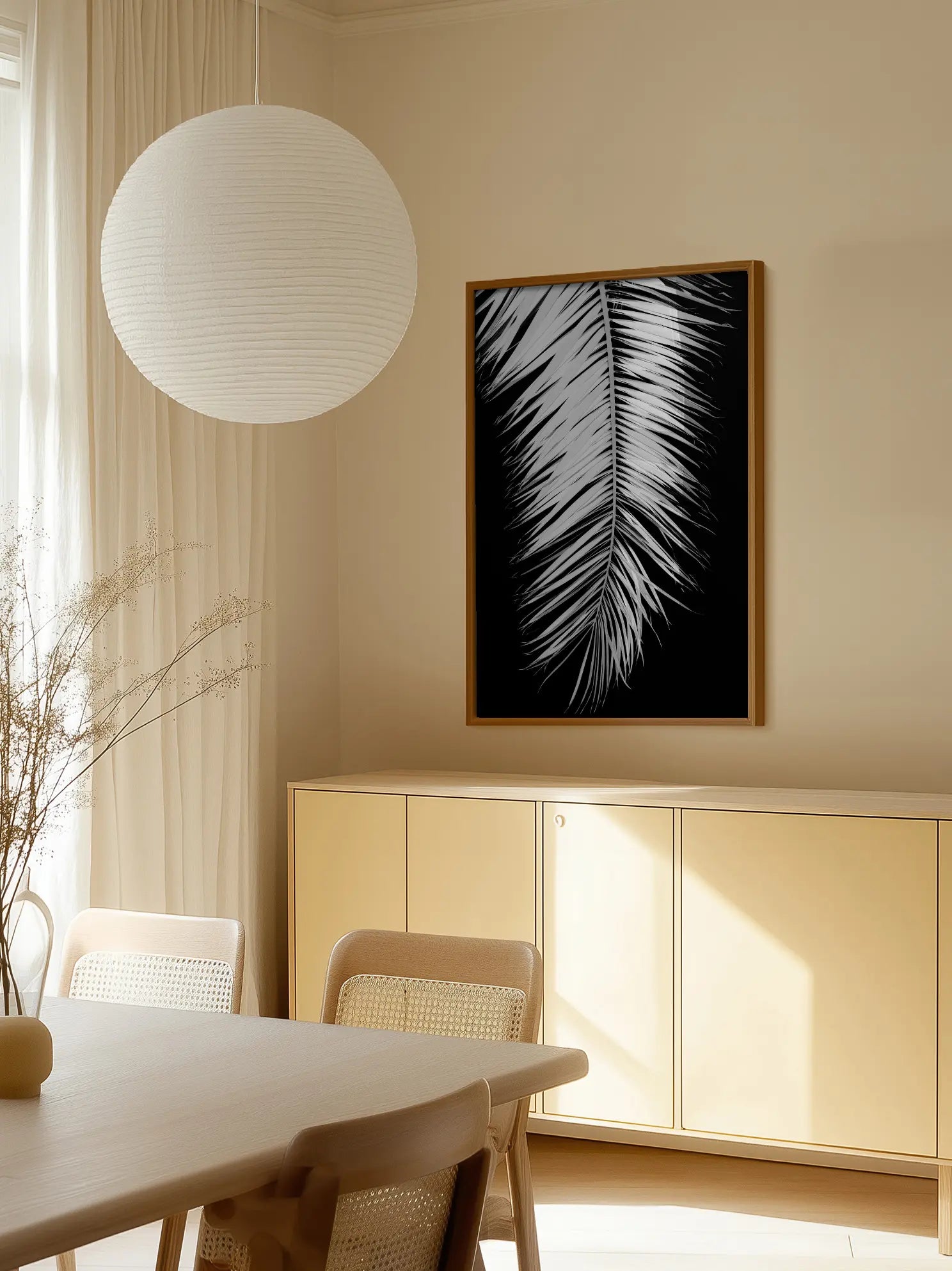 Palm Leaf Poster