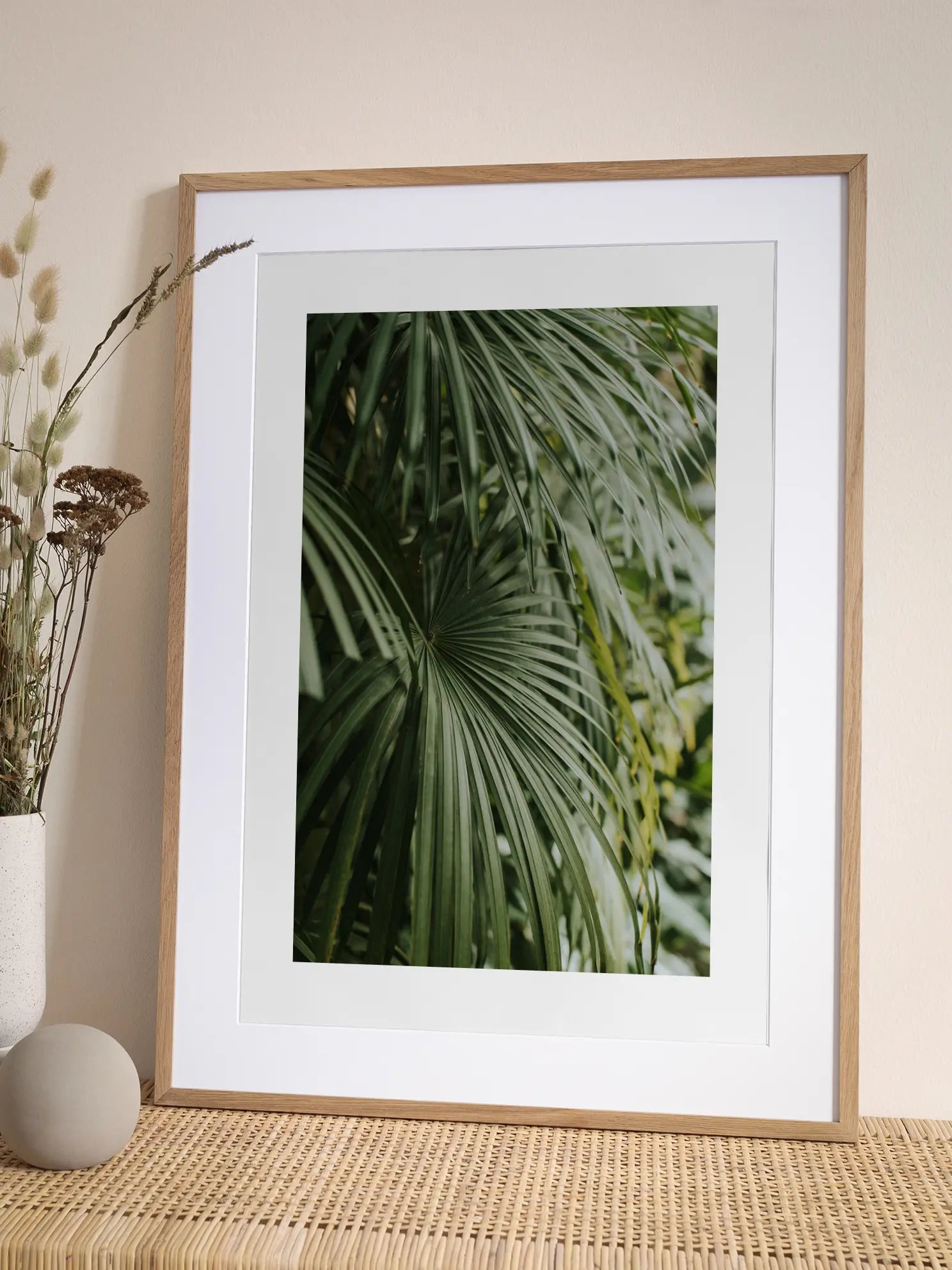 Palm Leaves Poster