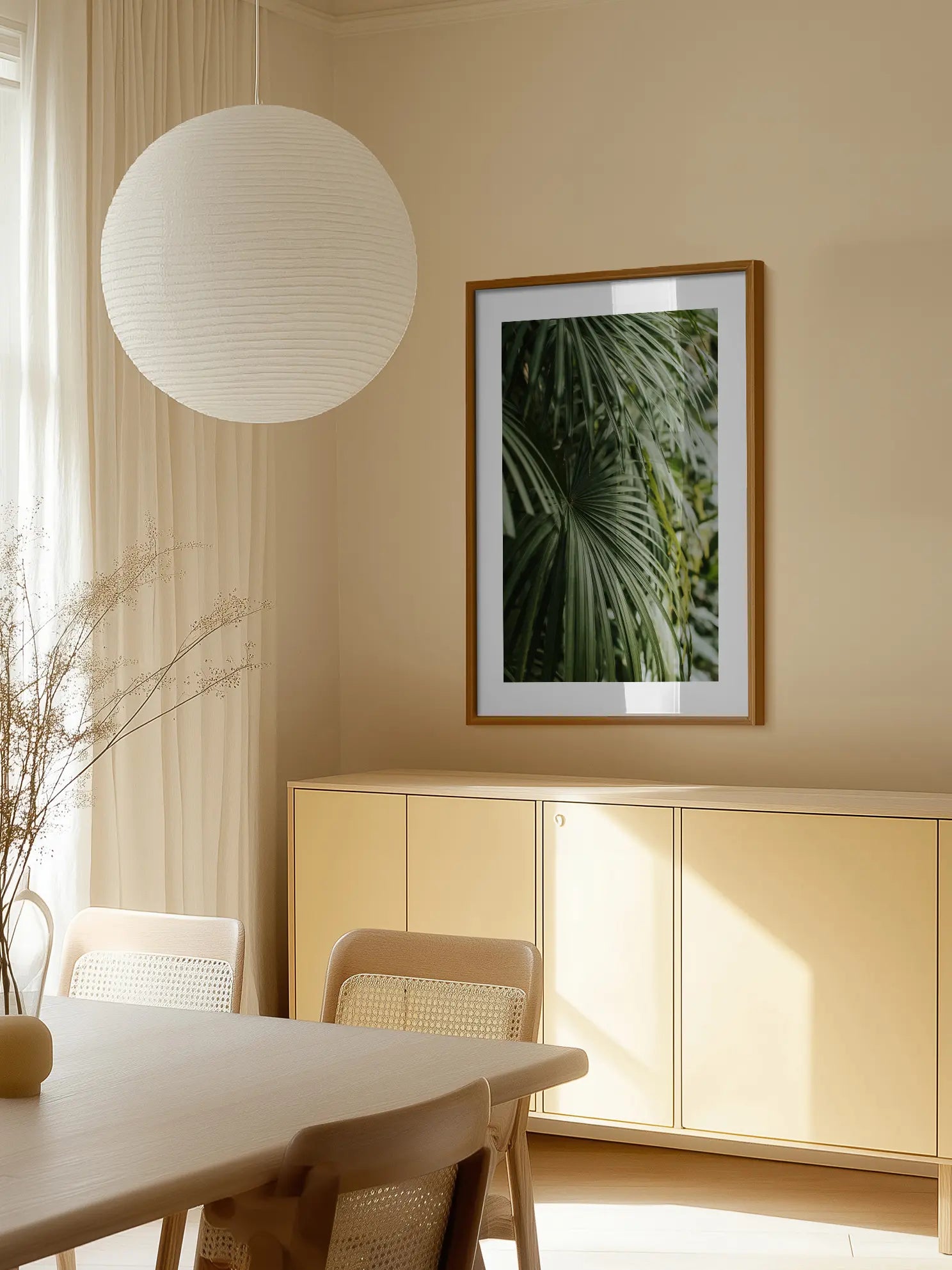 Palm Leaves Poster