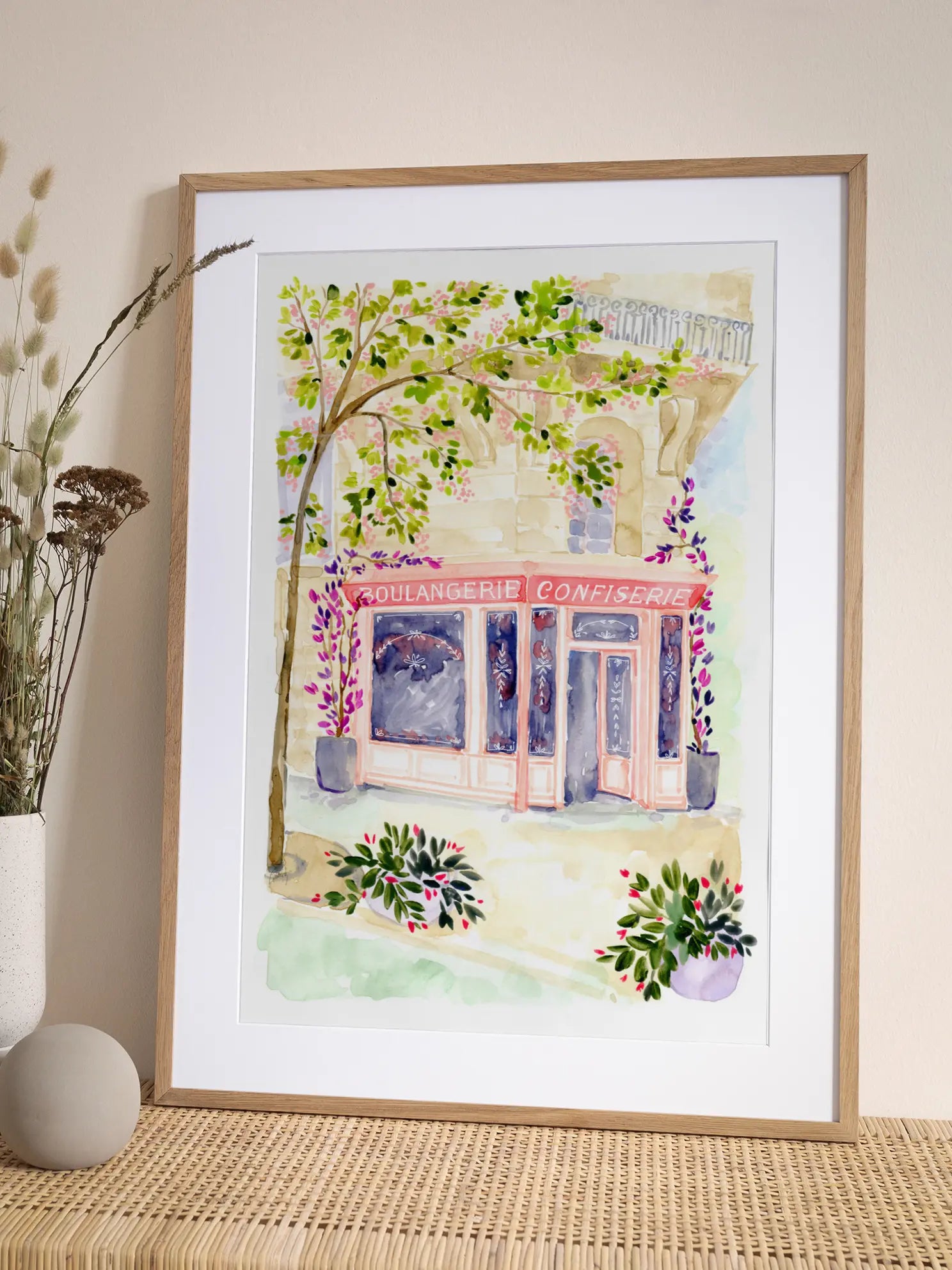 Paris Boulangerie Poster